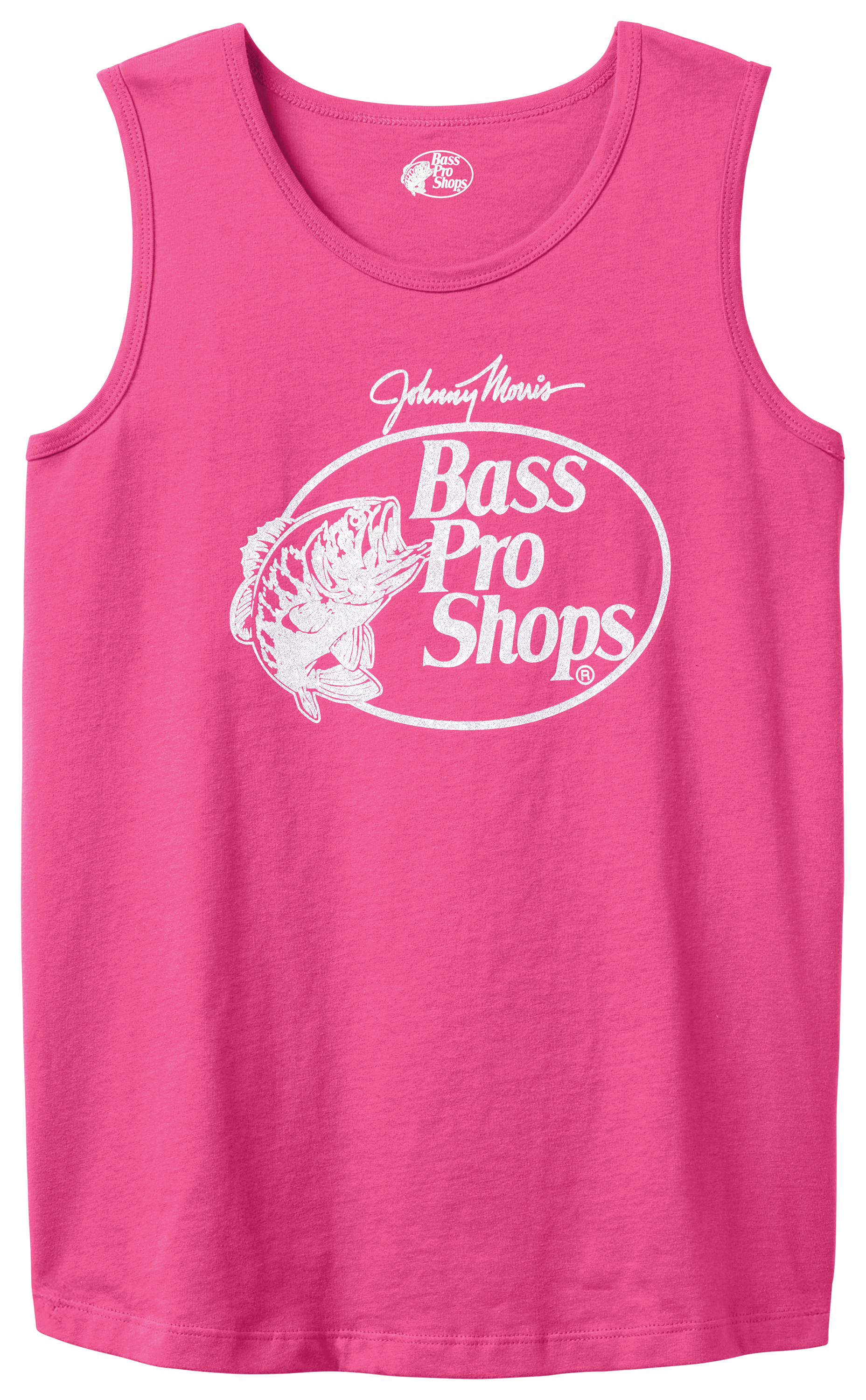 Image of Bass Pro Shops Logo Tank Top for Kids - Fuchsia Rose