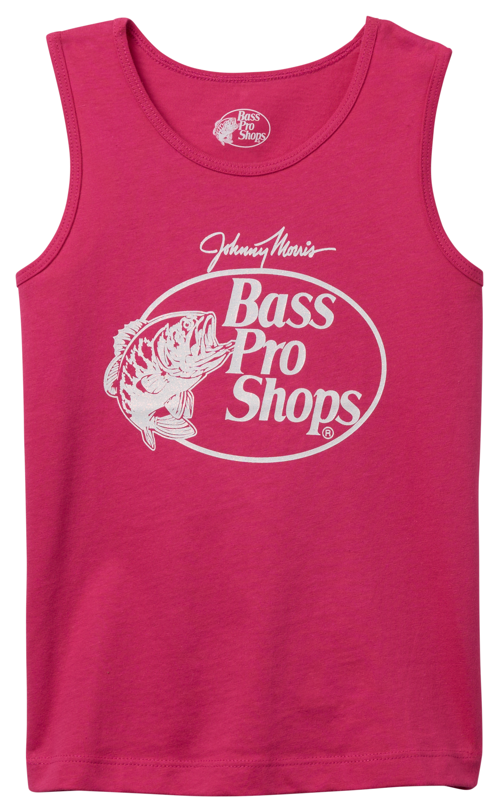 Image of Bass Pro Shops Logo Tank Top for Toddlers - Fuchsia Rose