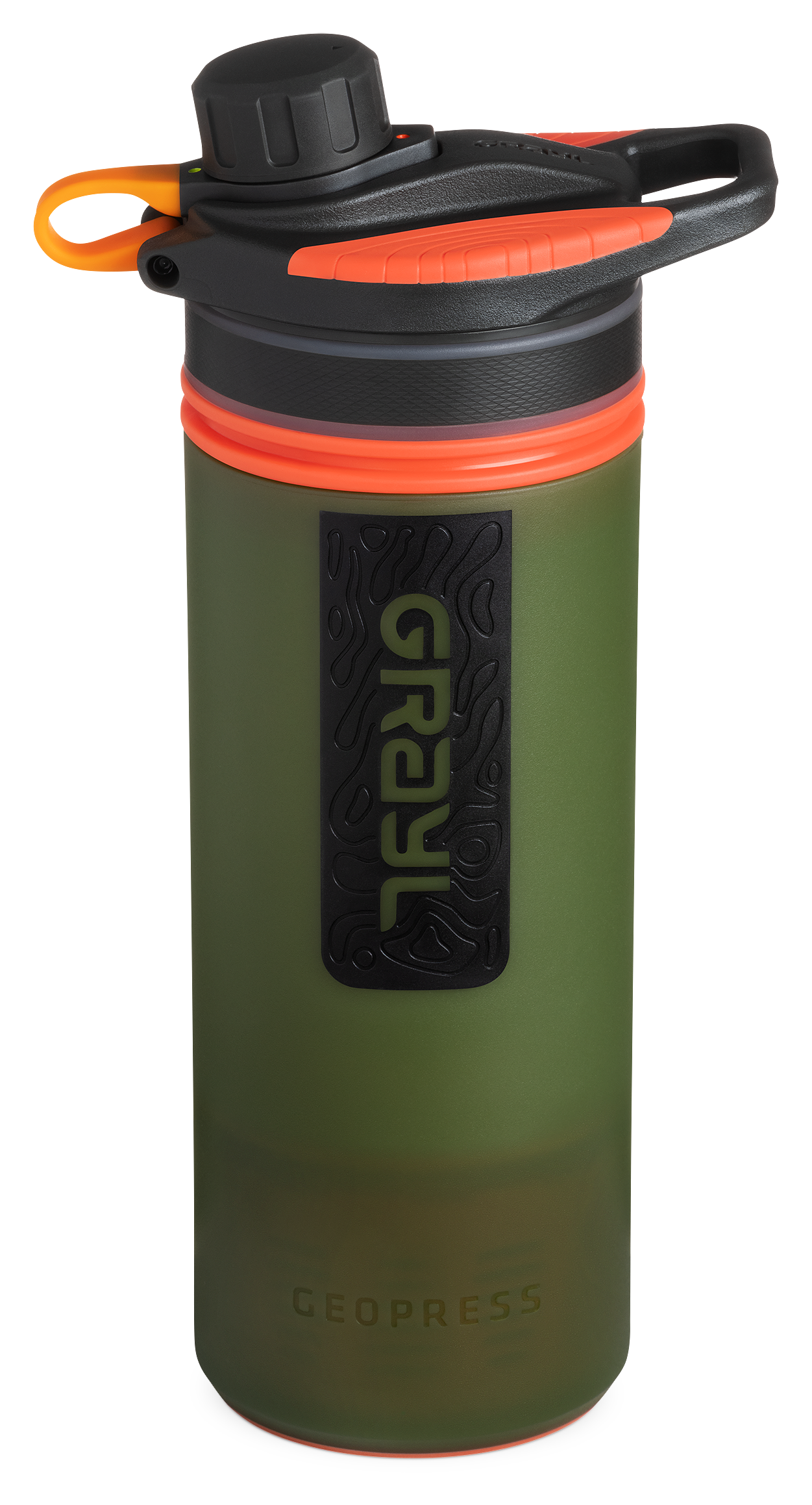 GRAYL GRAYL GeoPress Purifier Water Bottle - Oasis Green - $99.99 at Bass Pro Shops