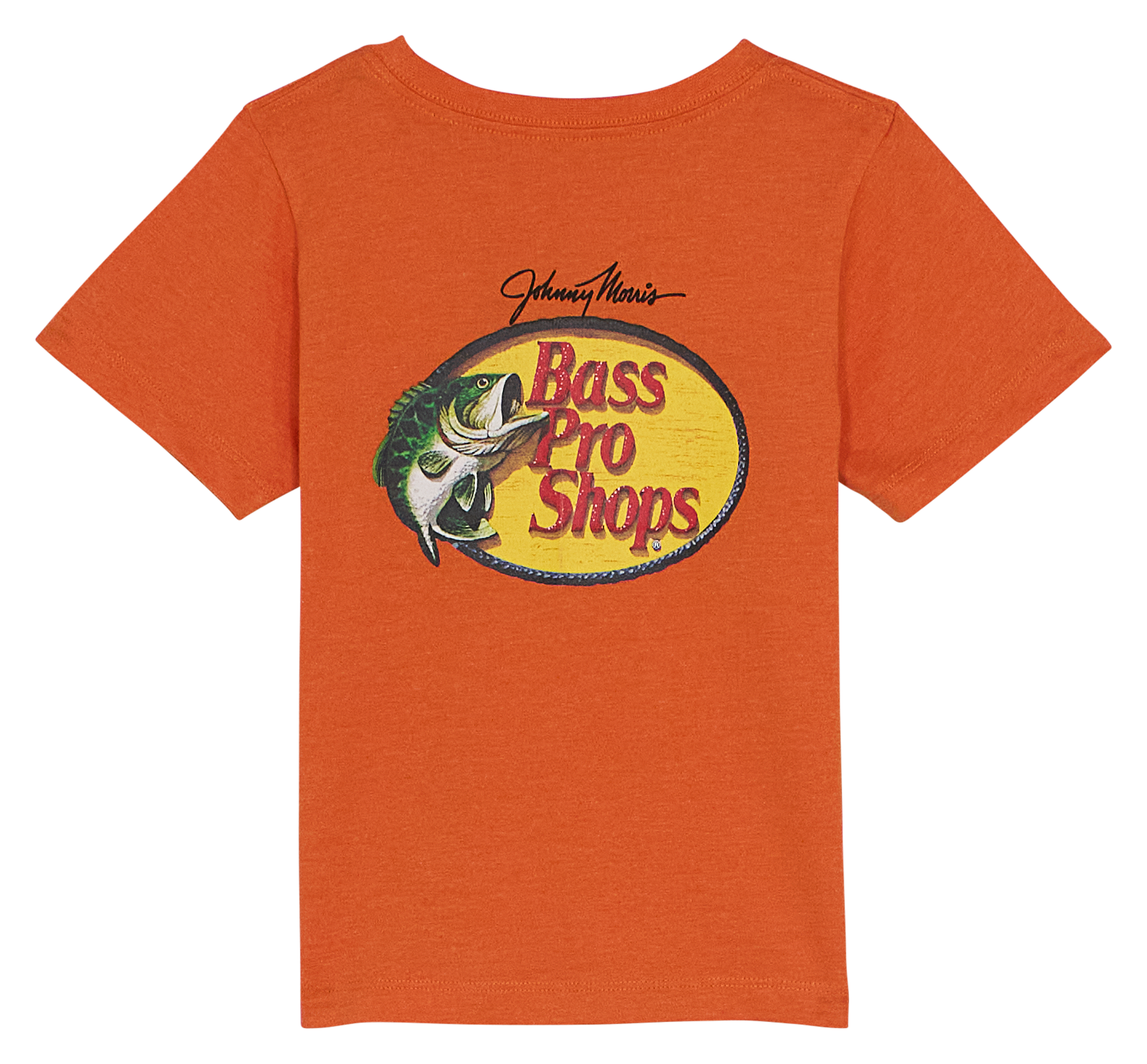 Image of Bass Pro Shops Logo Short-Sleeve Pocket T-Shirt for Toddlers - Harvest Pumpkin