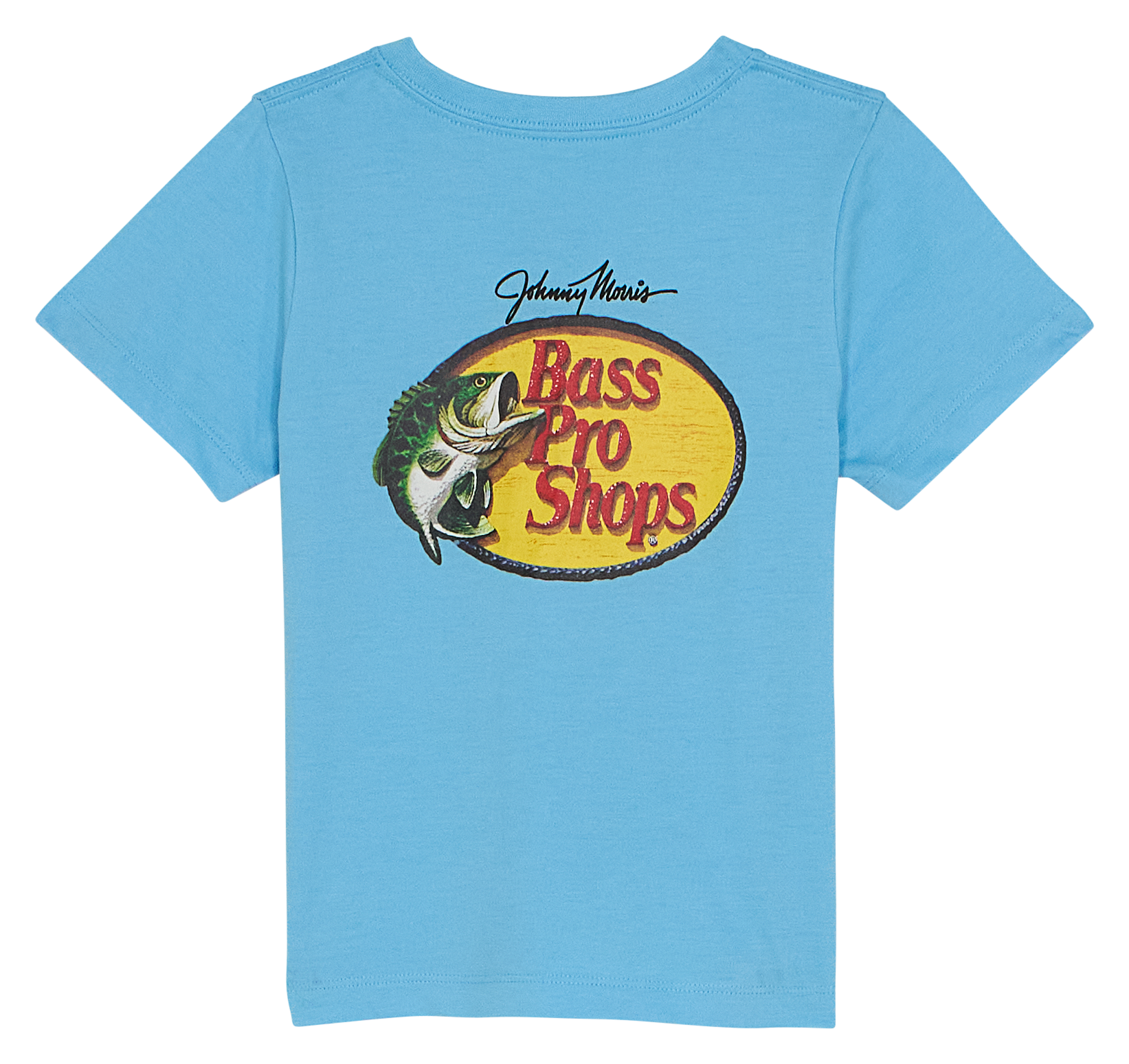 Image of Bass Pro Shops Logo Short-Sleeve Pocket T-Shirt for Toddlers - Baltic