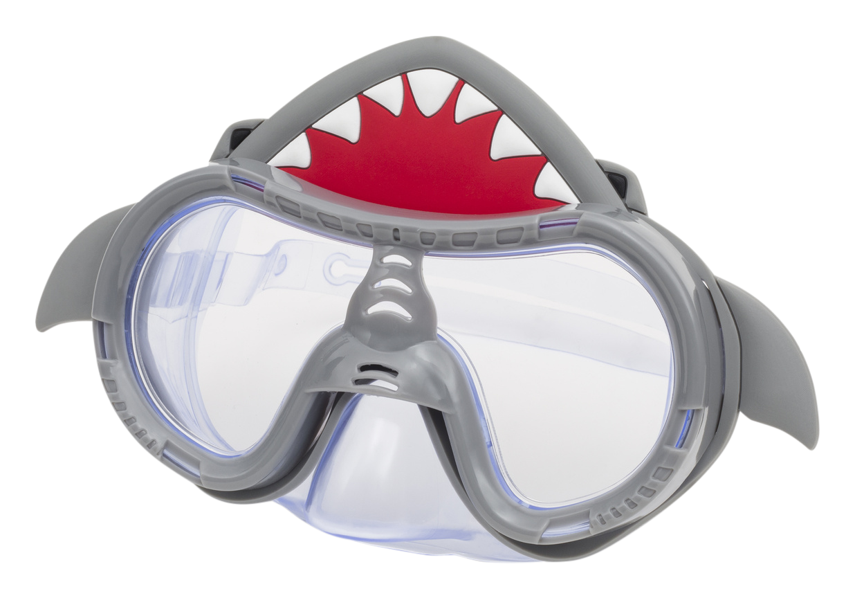 Image of Aqua Leisure Character Swim Mask for Kids - Shark