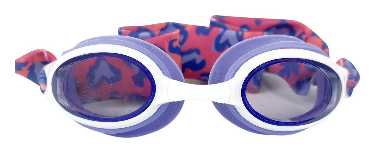 Image of Aqua-Leisure Freestyle Swim Goggles for Kids - Cheetah Hearts