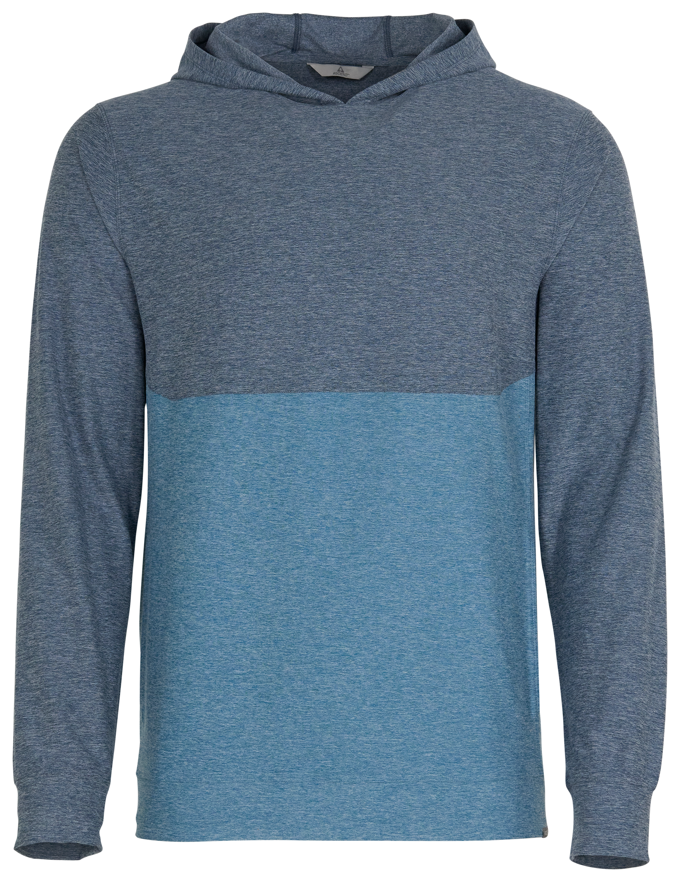 Image of Ascend Performance Knit Hoodie - Dark Denim