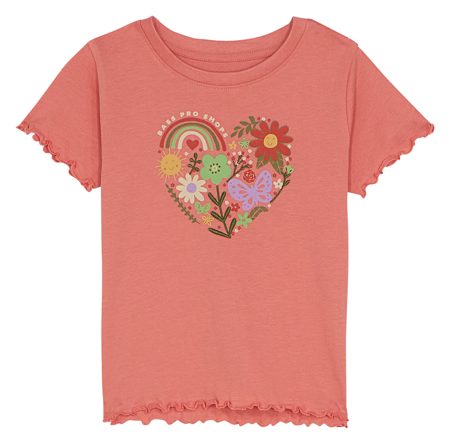 Image of Bass Pro Shops Graphic Short-Sleeve T-Shirt for Toddlers - Terra Cotta