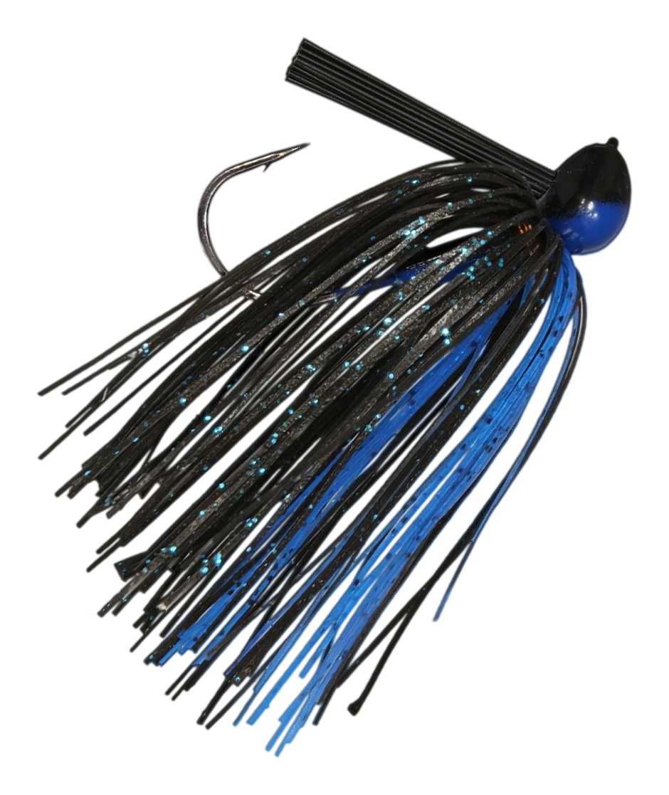 Image of Big Bite Baits McMoney Jig - Black/Blue - 5/8 oz.