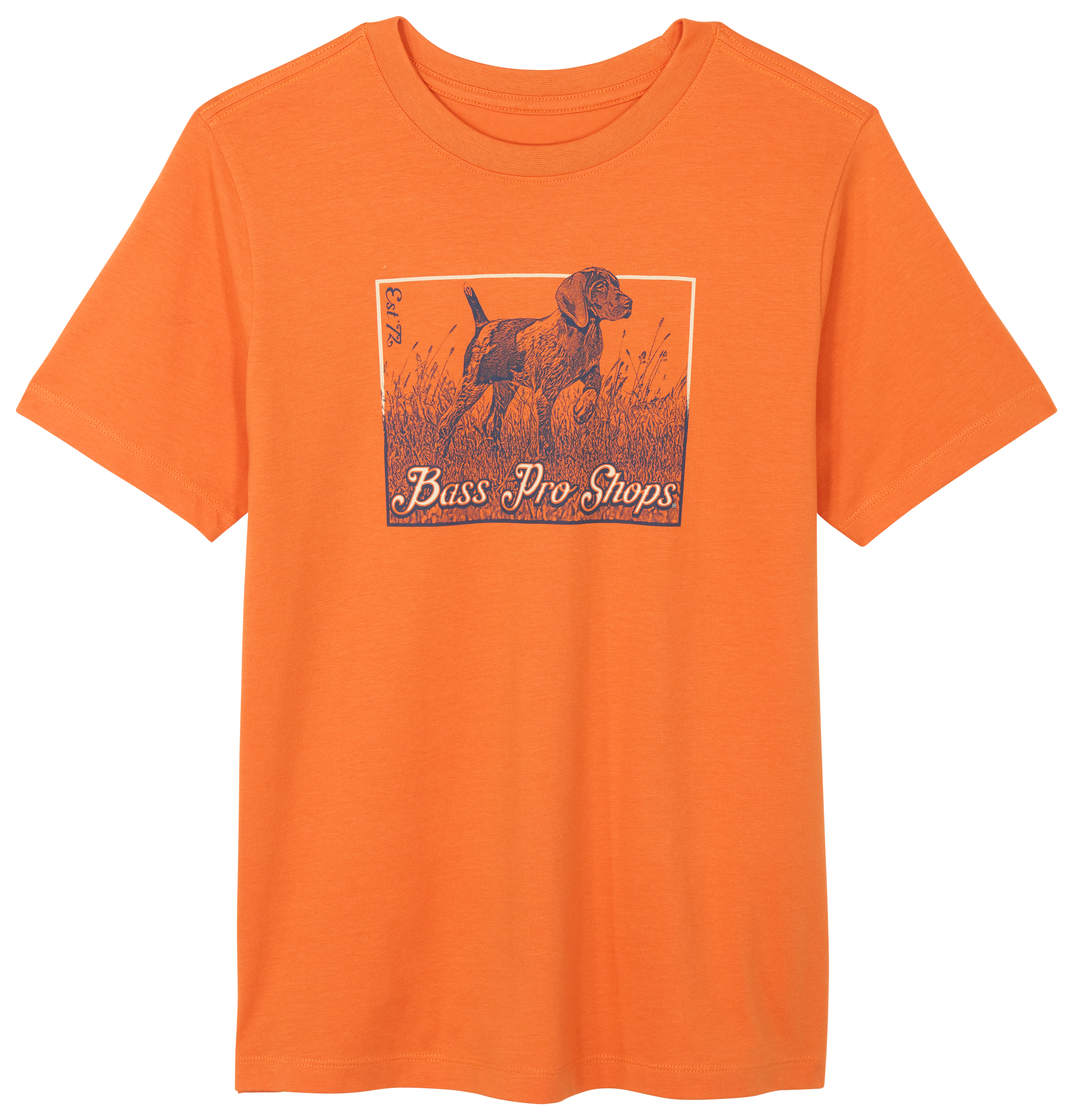 Image of Bass Pro Shops Graphic Short-Sleeve T-Shirt for Kids - Harvest Pumpkin