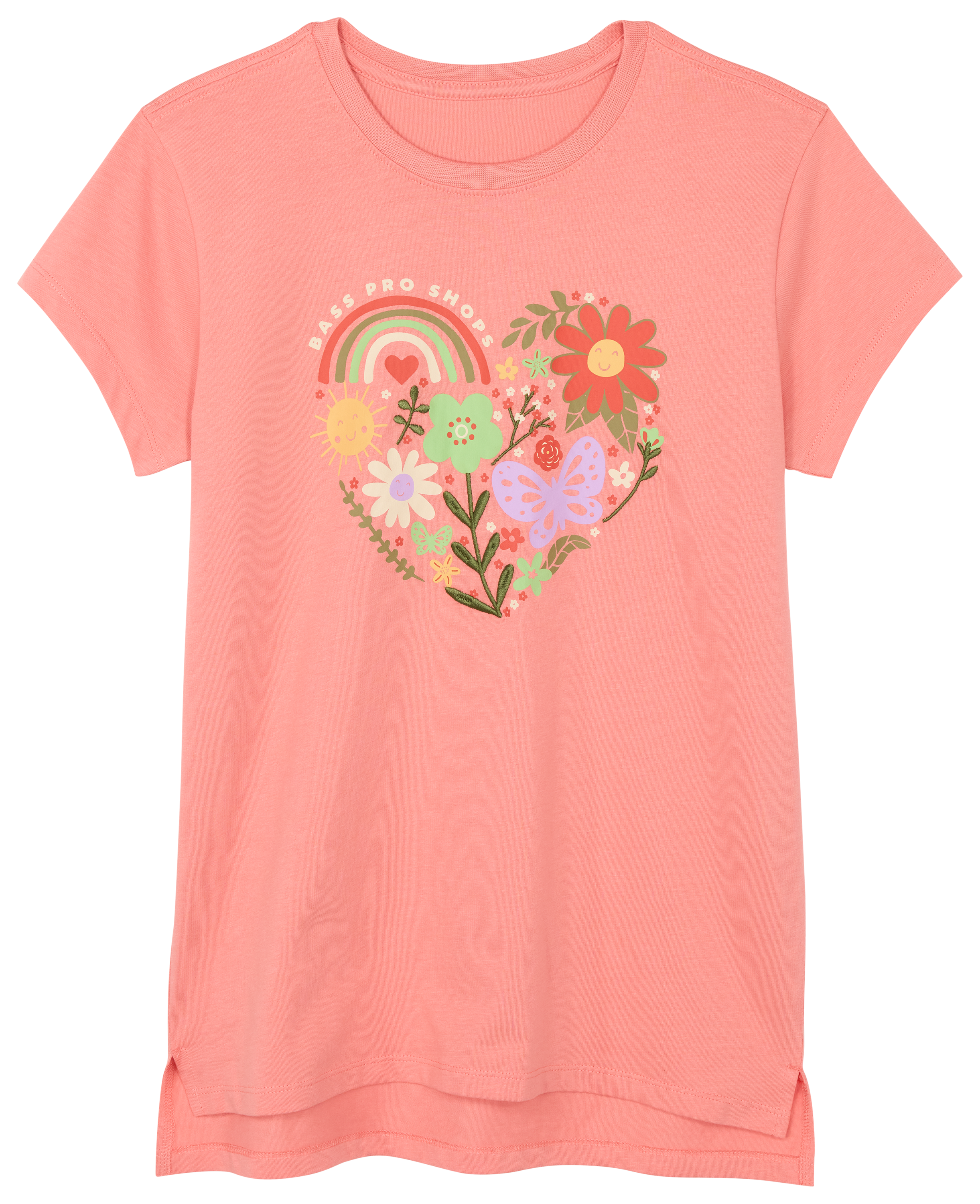 Image of Bass Pro Shops Graphic Short-Sleeve T-Shirt for Kids - Terra Cotta