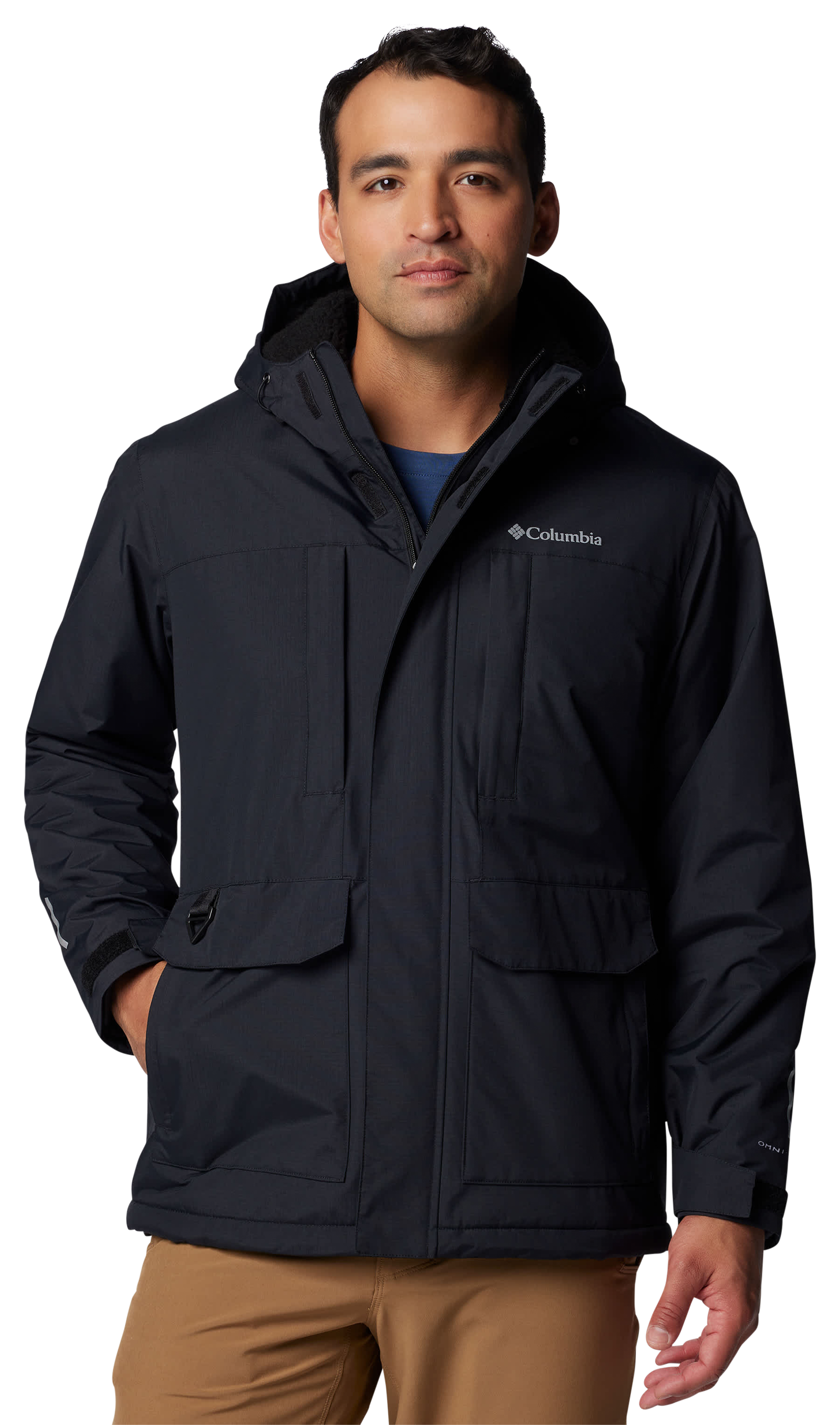 Image of Columbia Landroamer Sherpa-Lined Jacket - Black - XXL