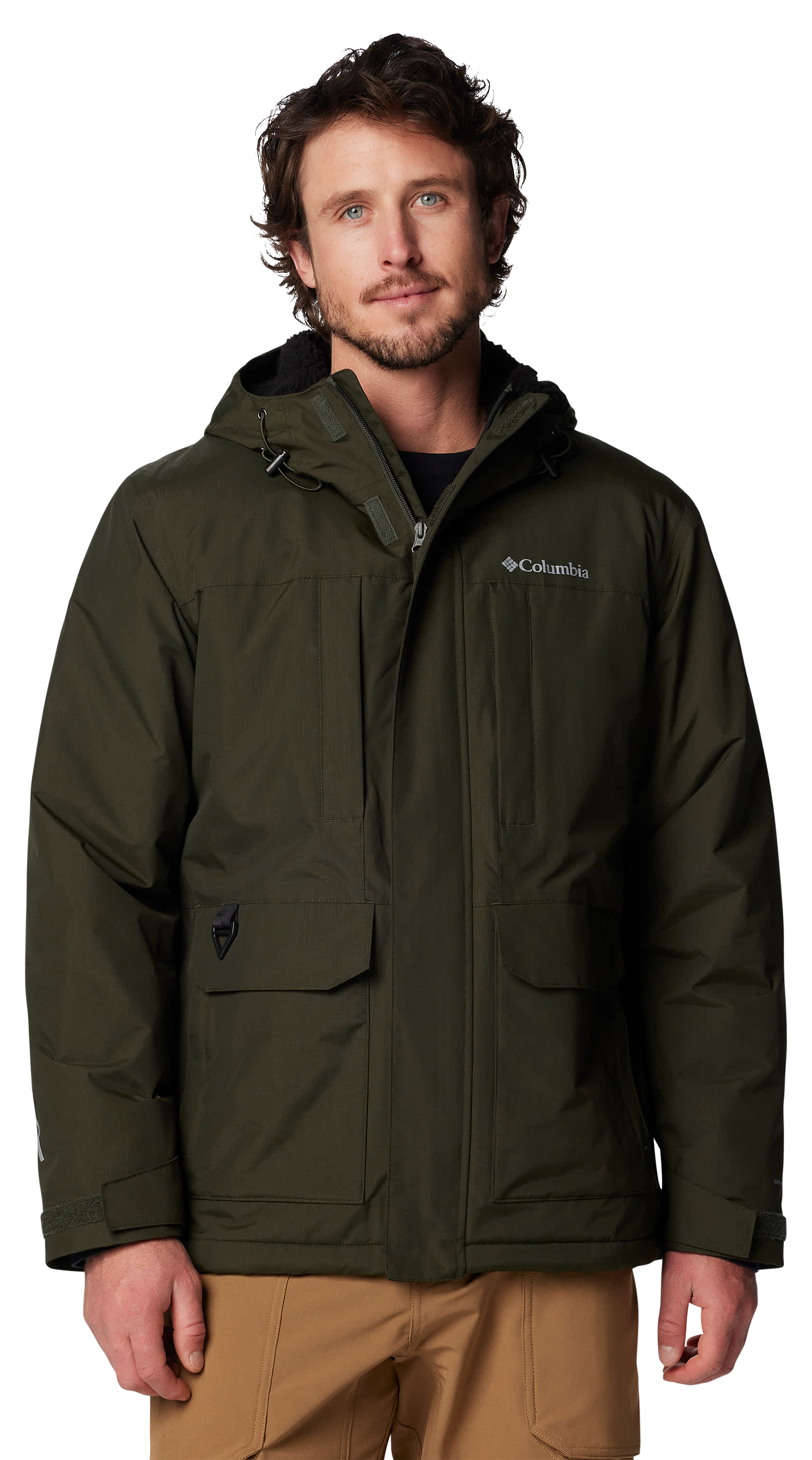Image of Columbia Landroamer Sherpa-Lined Jacket - Greenscape - L