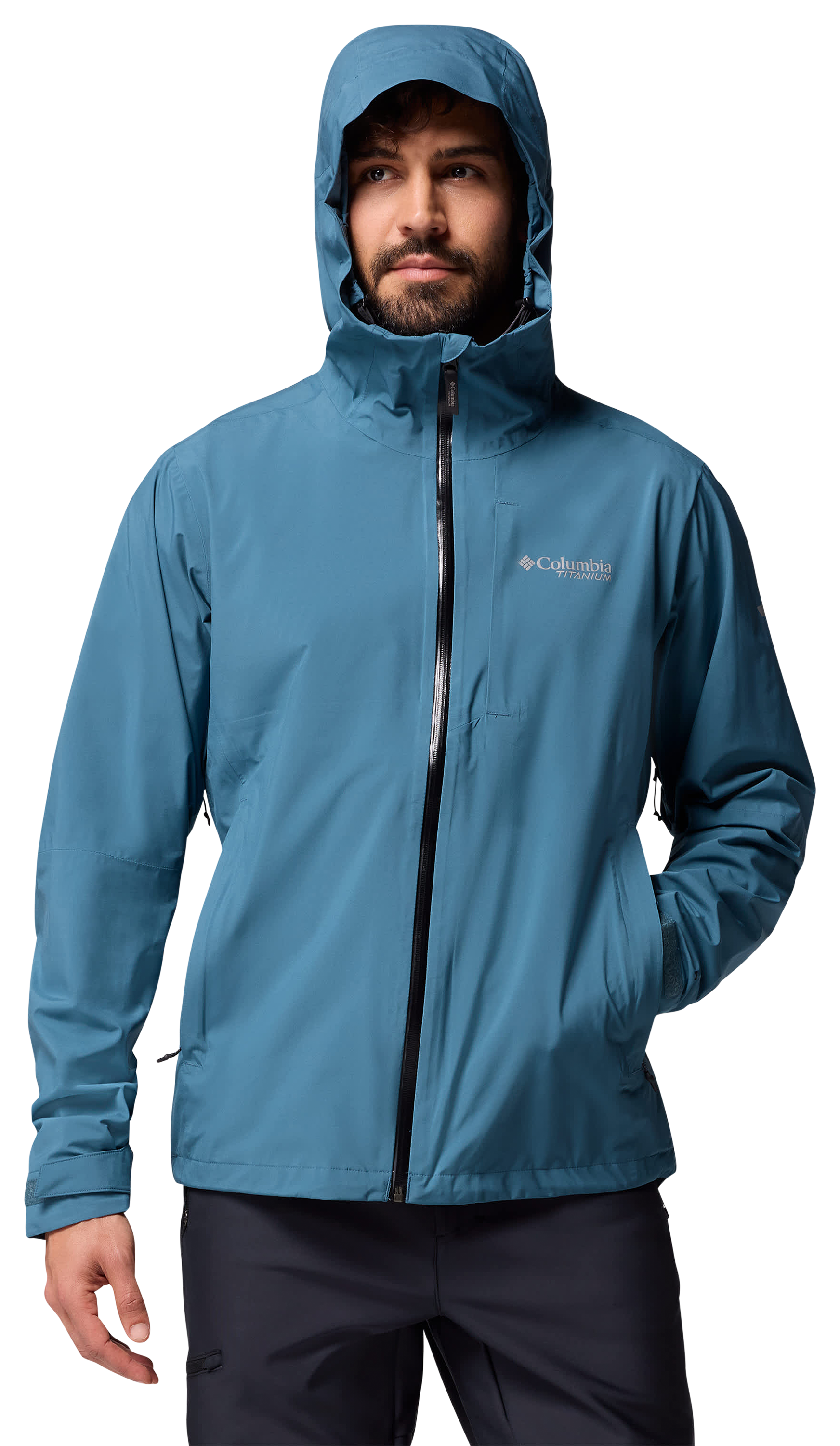 Image of Columbia Ampli-Dry II Jacket for Men - Everblue - M