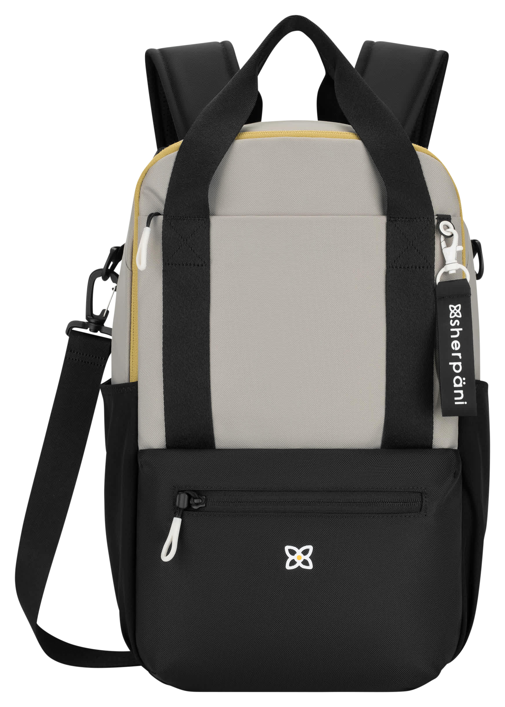 Image of Sherpani Camden Convertible Backpack - Wasabi Stone