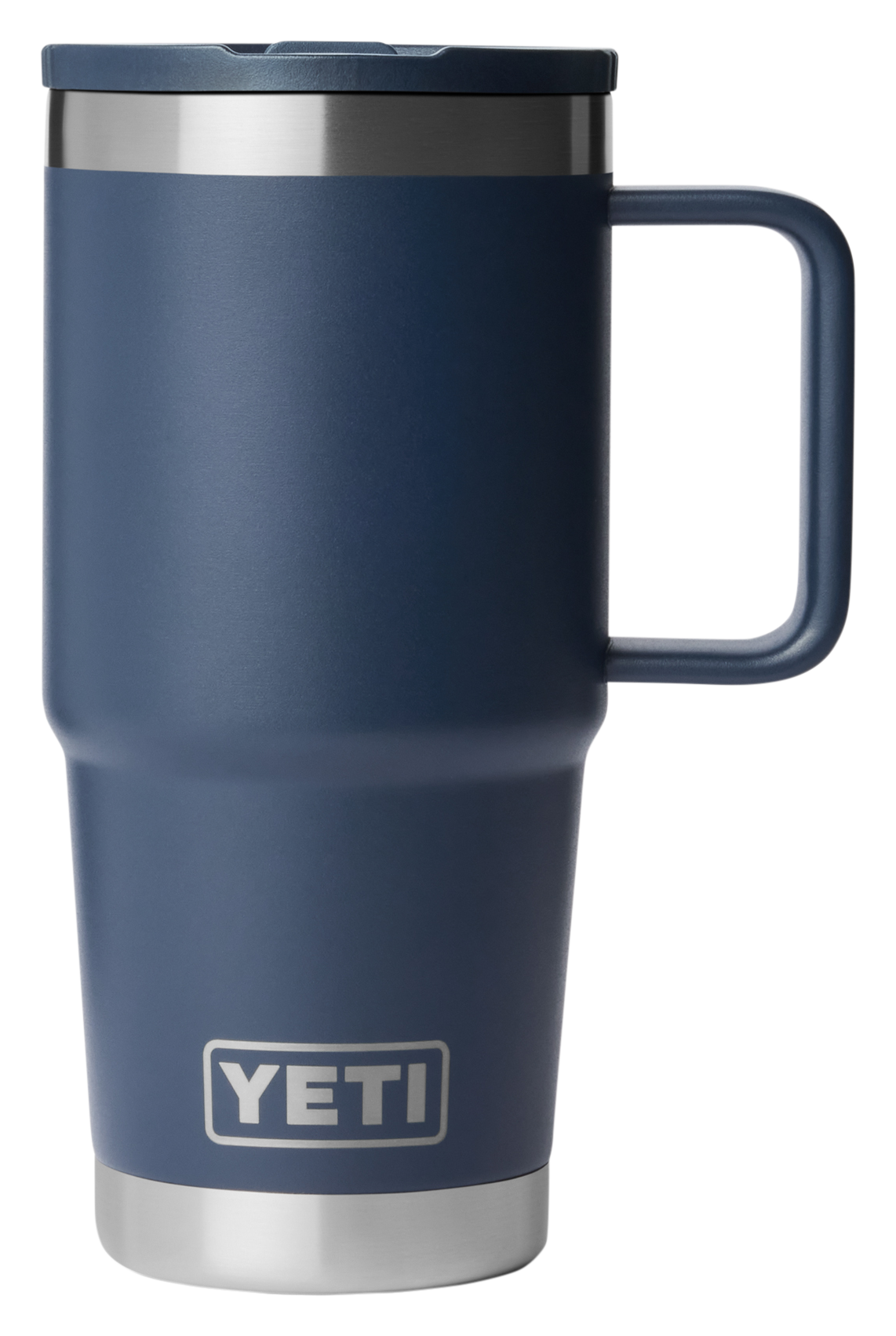 Image of YETI Rambler 20-Oz. Travel Mug with Leakproof Straw Lid - Navy