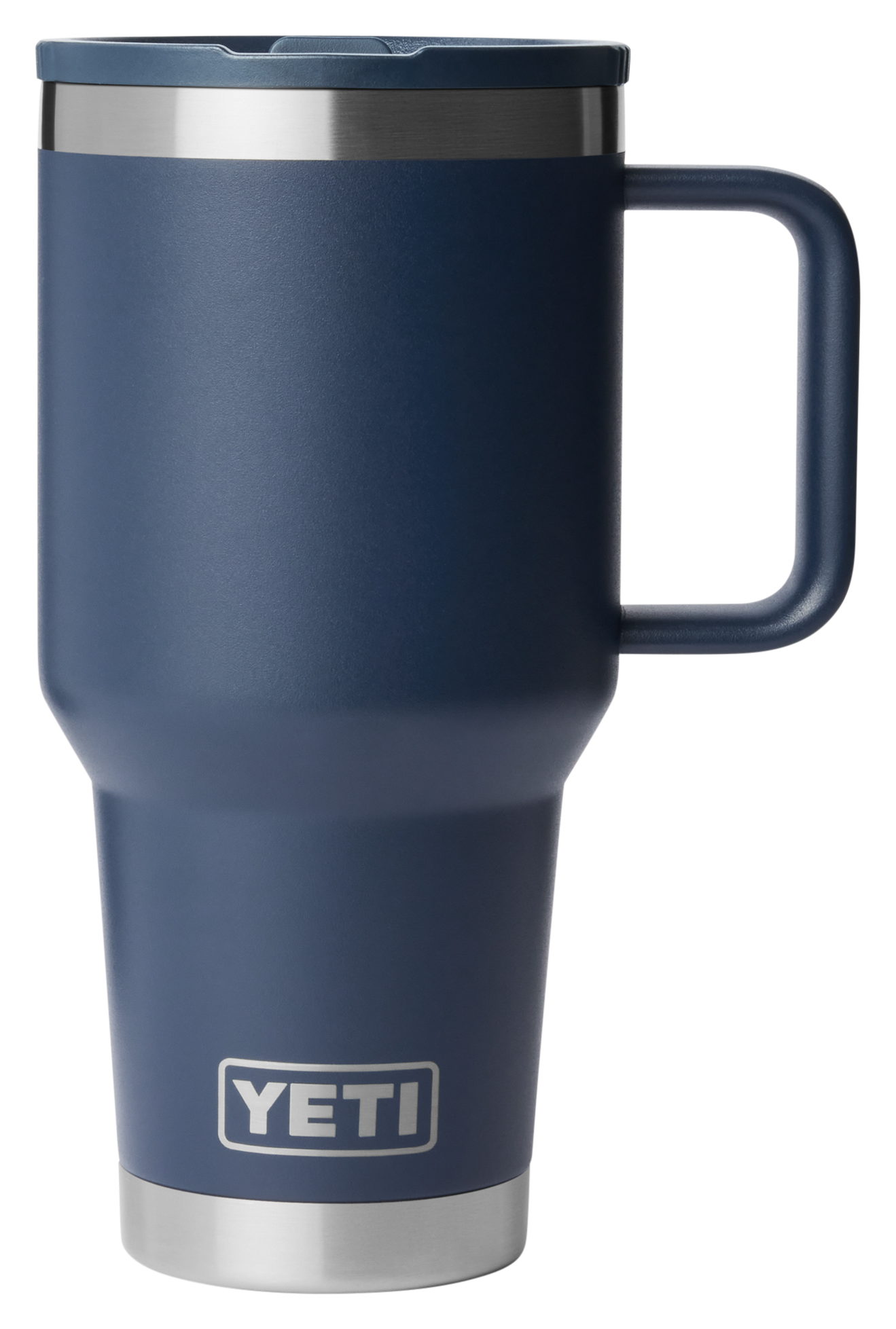 Image of YETI Rambler 30-Oz. Travel Mug with Leakproof Straw Lid - Navy