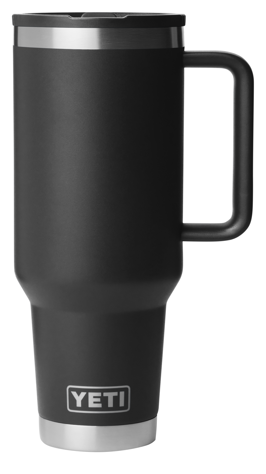 Image of YETI Rambler 40-Oz. Travel Mug with Leakproof Straw Lid - Black