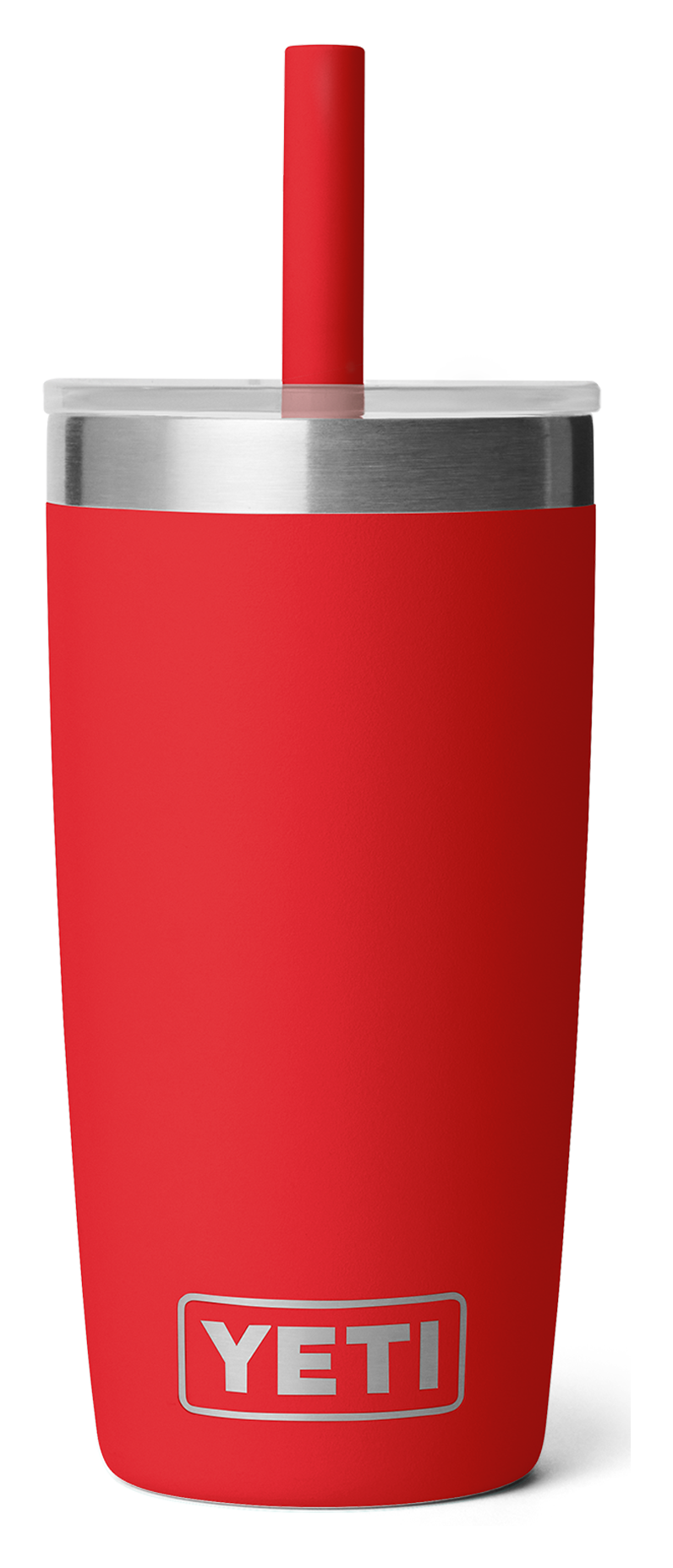 Image of YETI Rambler Jr. 10-Oz. Tumbler with Straw Lid - Rescue Red