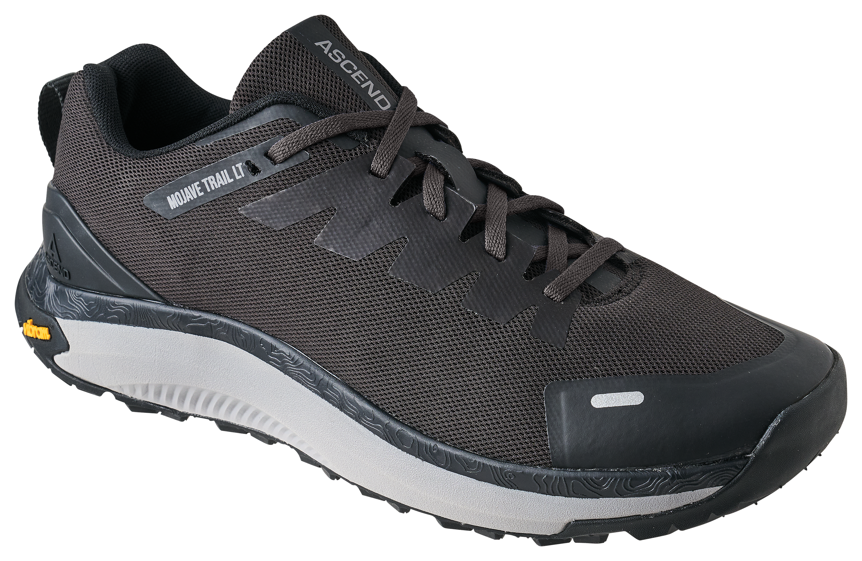 Image of Ascend Mojave Trail LT Hiking Shoes for Men - Black - 11M