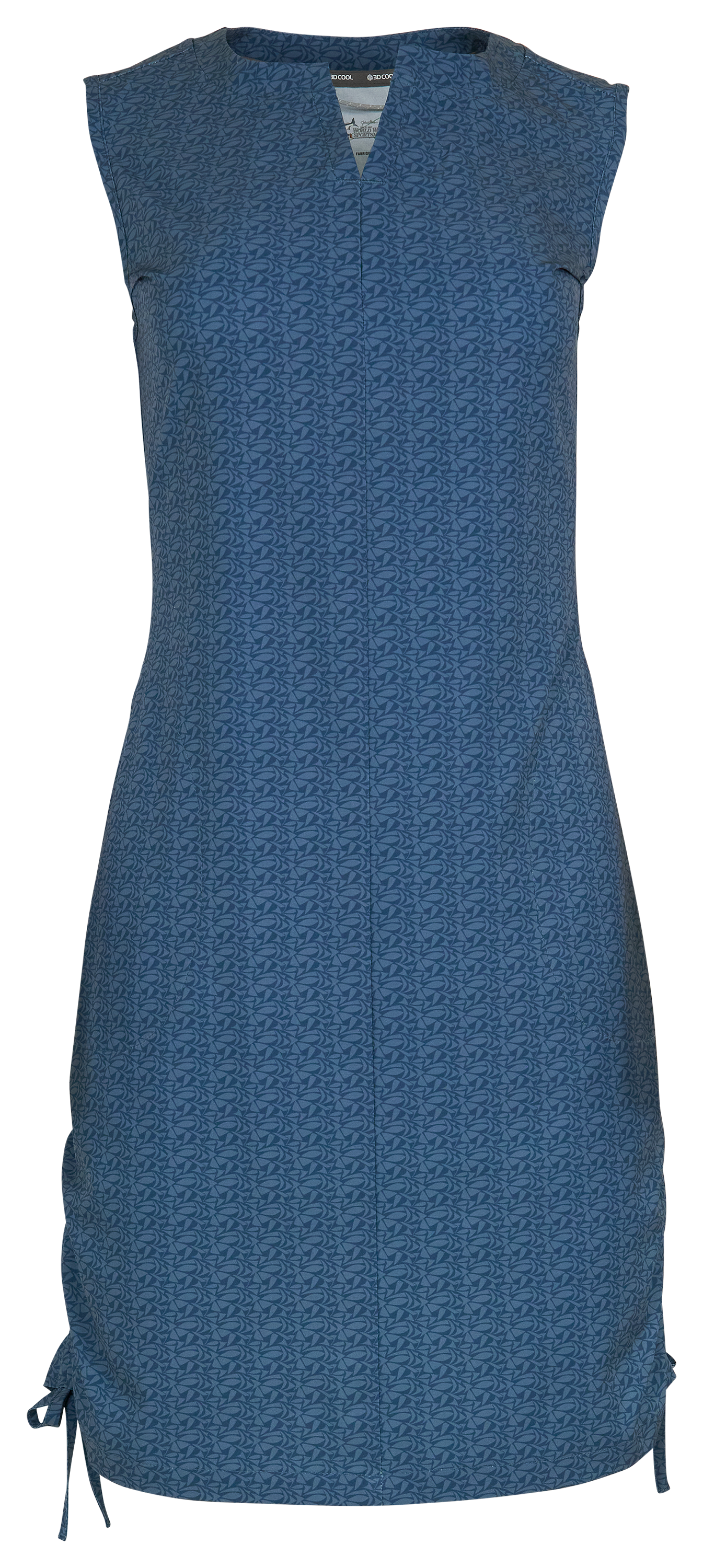 Image of World Wide Sportsman 3D Cool Charter Sleeveless Dress - Insignia Blue