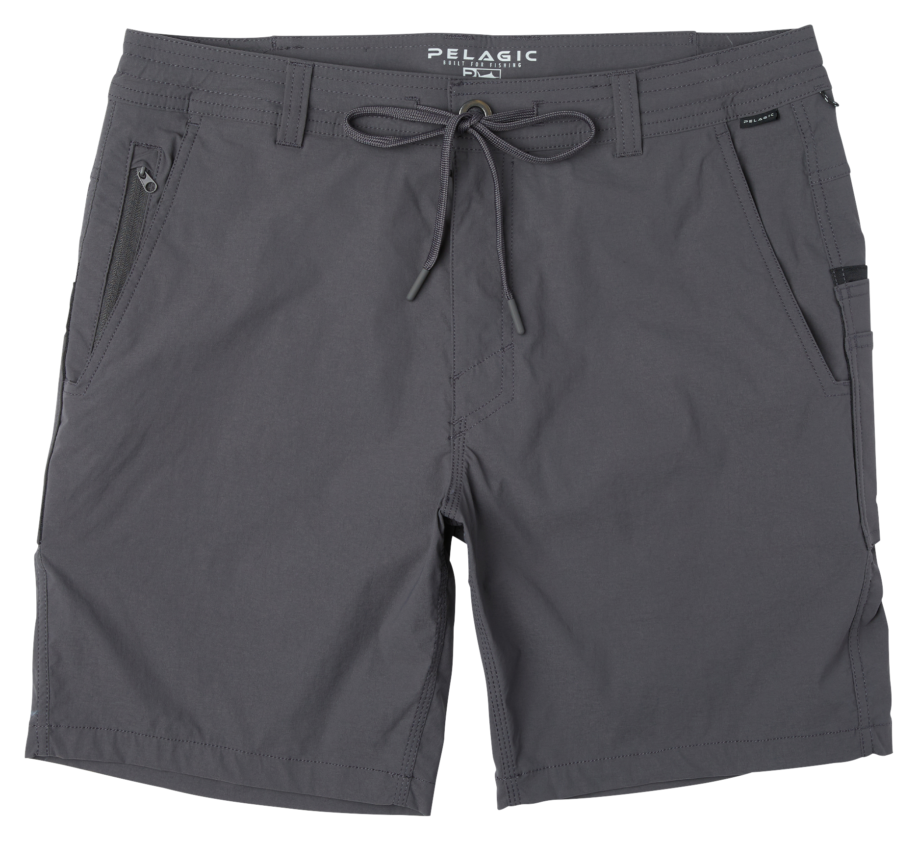 Image of Pelagic Flyline Hybrid Shorts for Men - Graphite