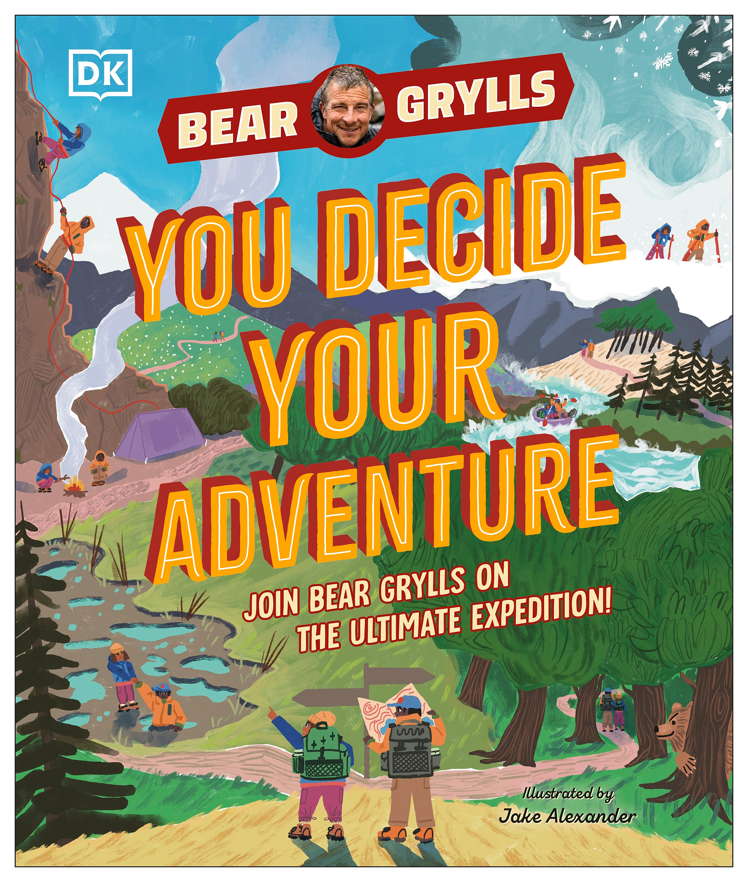 Image of You Decide Your Adventure Book by Bear Grylls and Jake Alexander