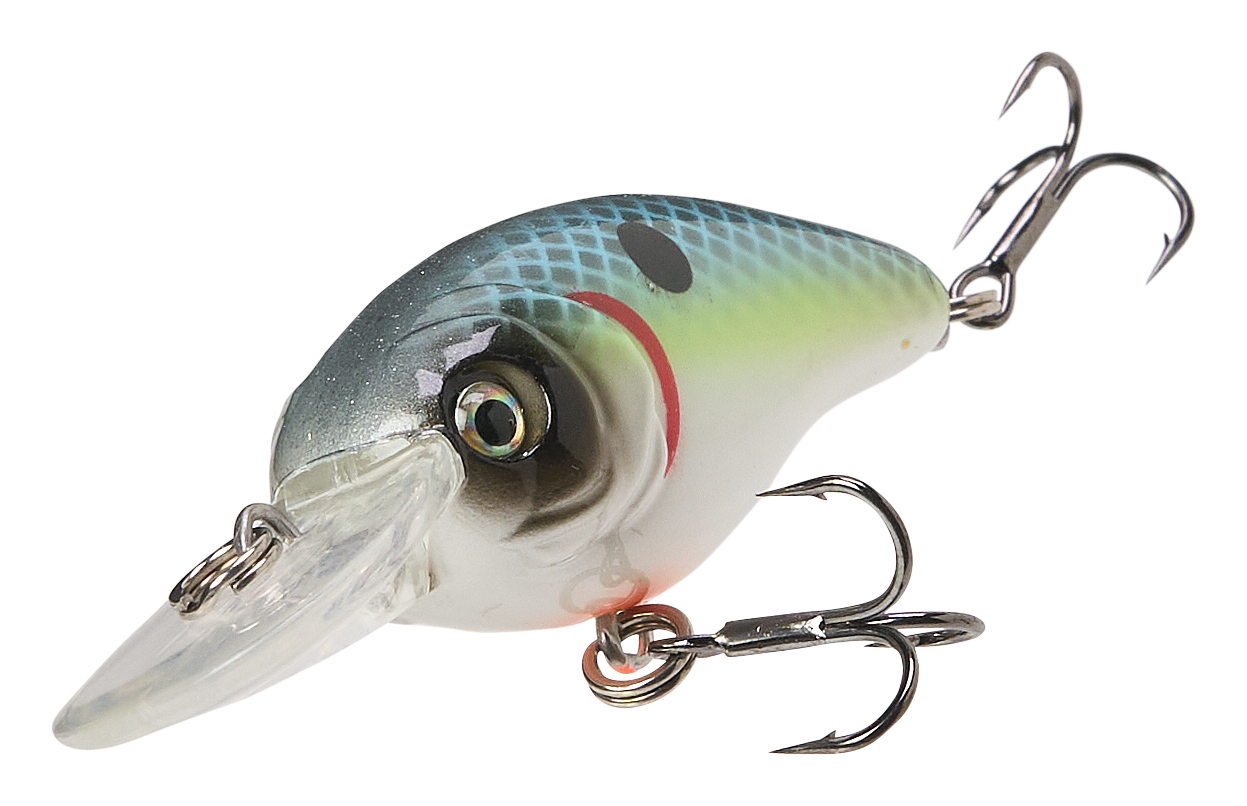 Image of Bass Pro Shops Micro Medium Crankbait - Chartreuse Sexy Shad