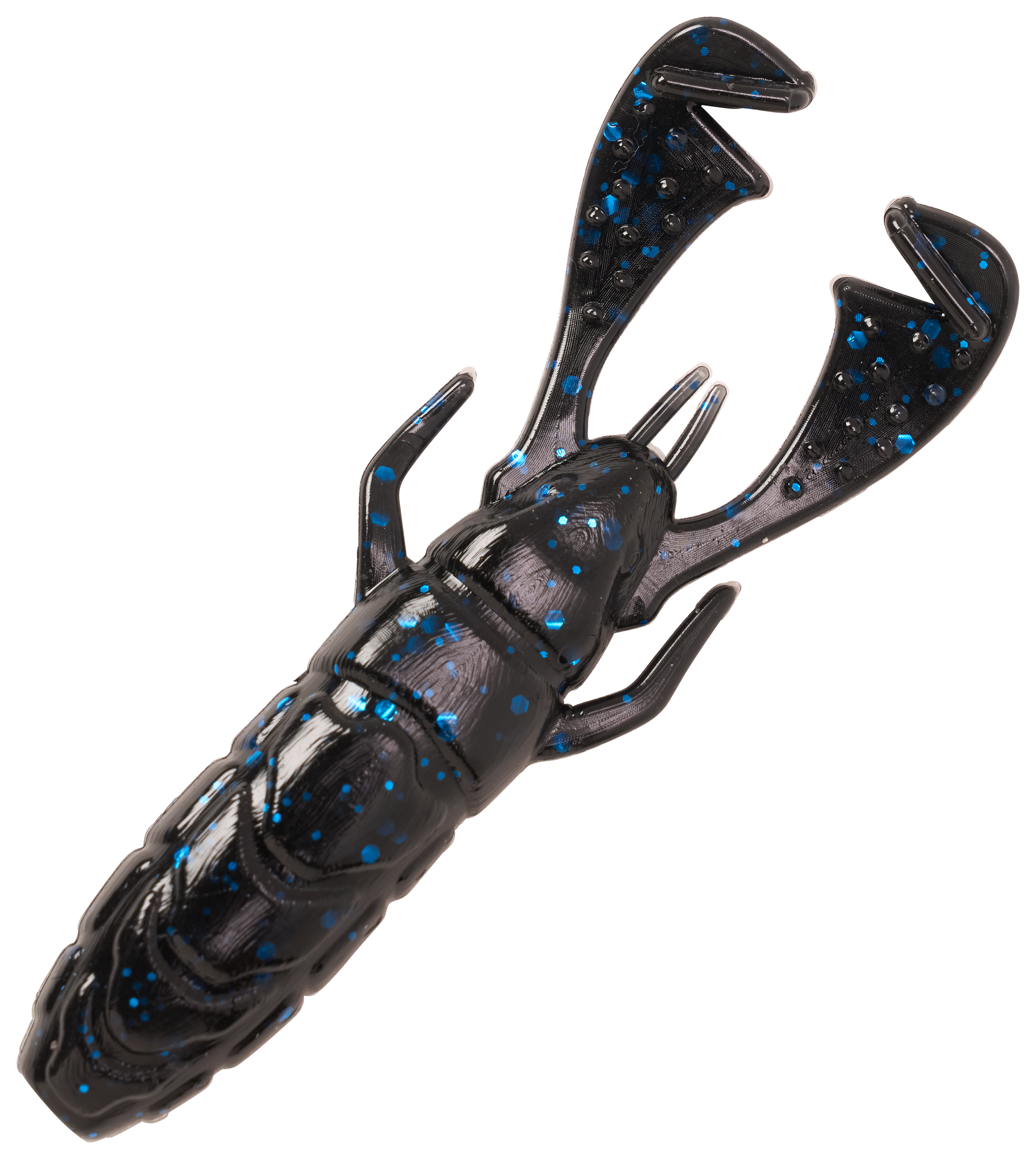 Image of Bass Pro Shops XPS Crawdigy Ned - Black Blue Flake - 2-3/4''