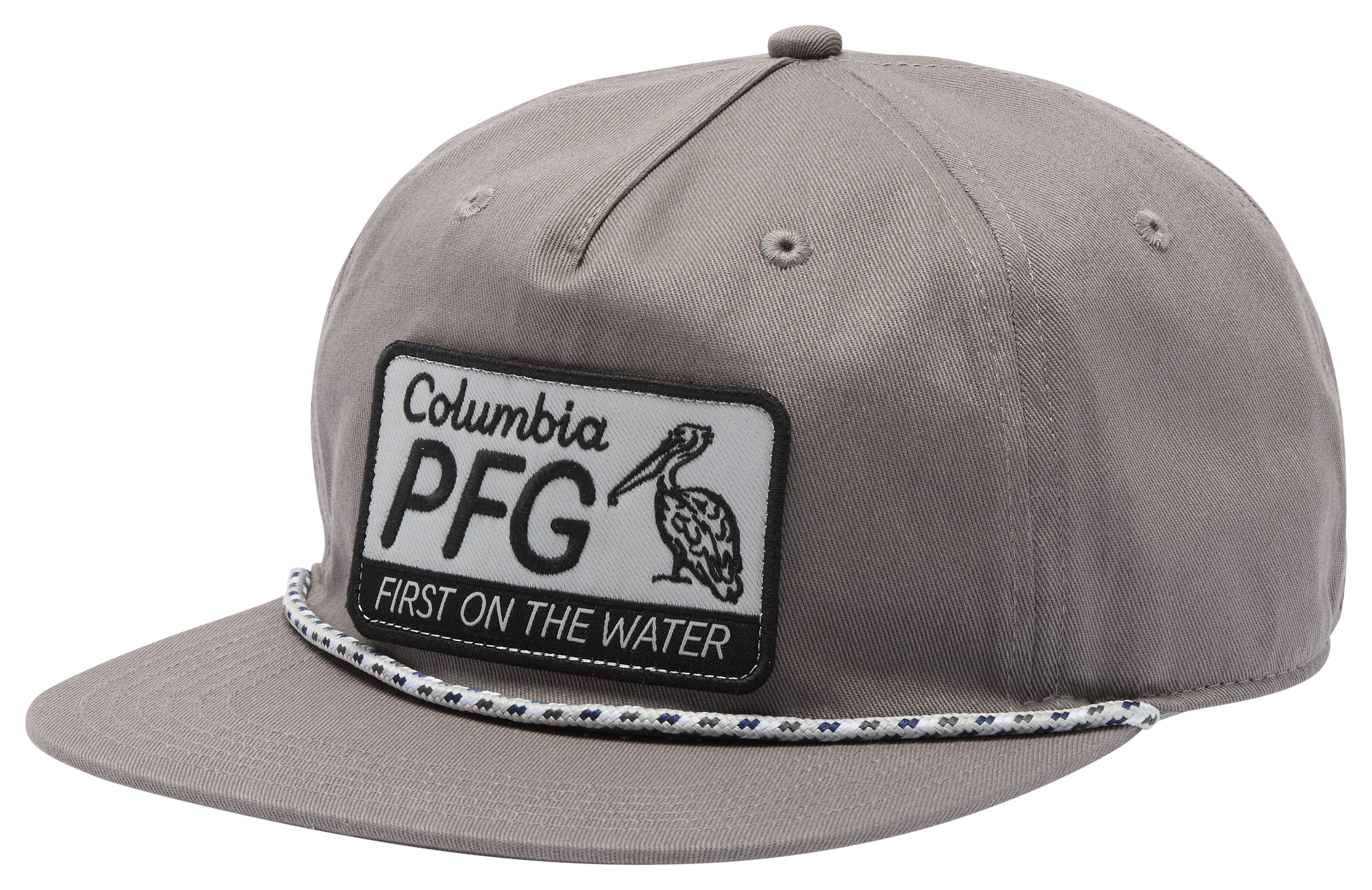 Image of Columbia PFG Back Tack Pelican Snapback Cap