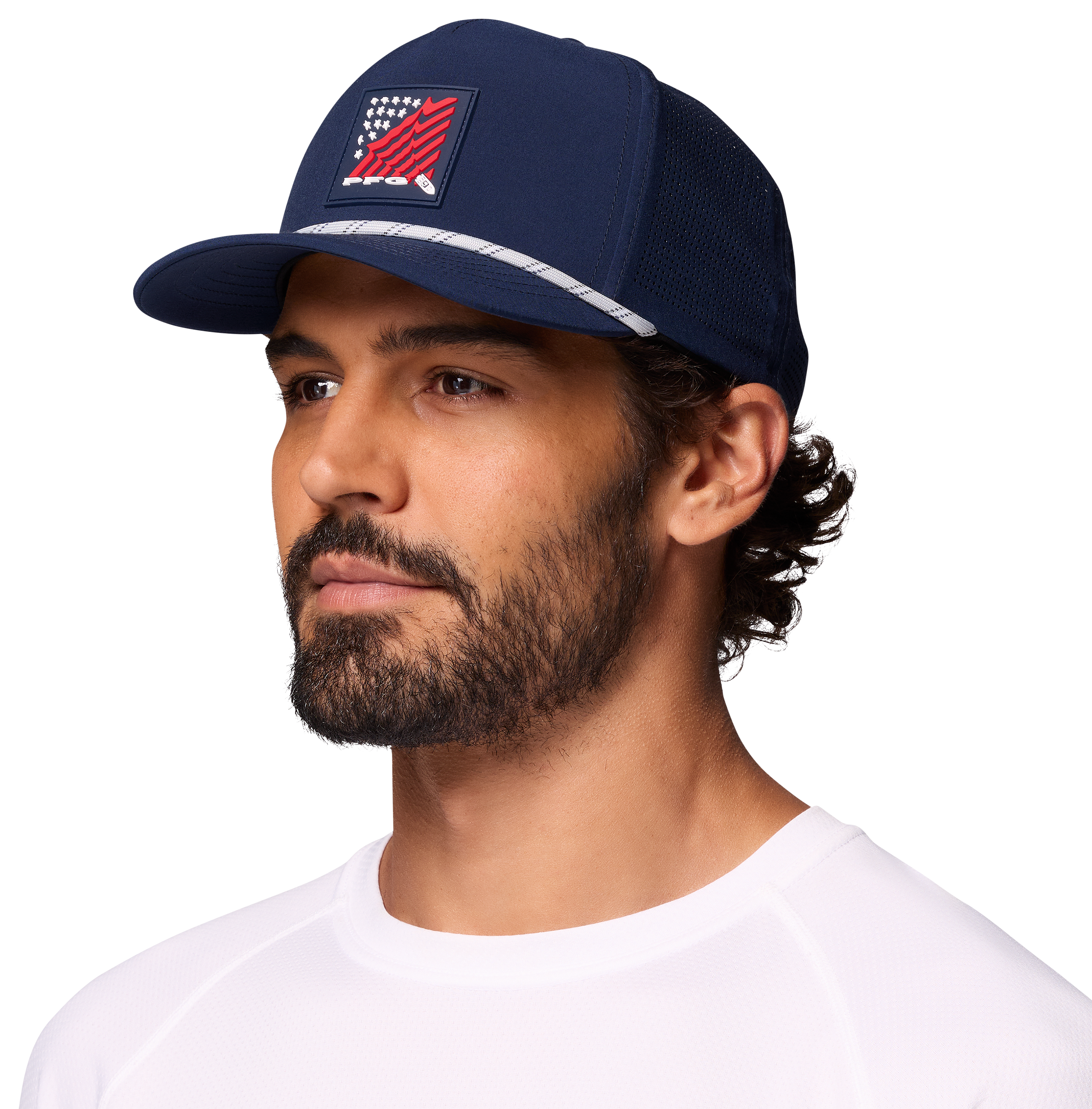 COLUMBIA Americana Tidal Pursuit 3D Stretch Snapback Cap