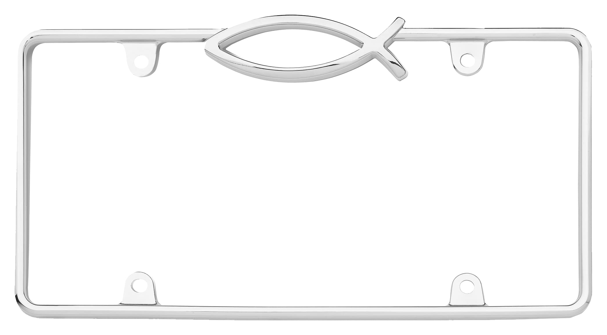 Image of Cruiser Accessories Ichthus License-Plate Frame