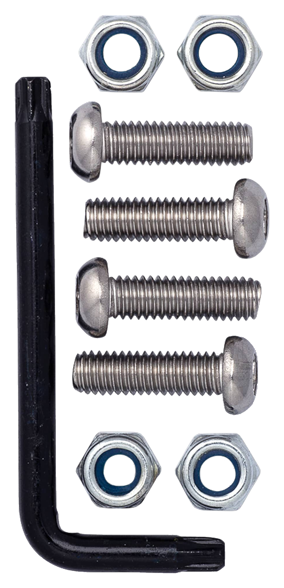 Image of Cruiser Accessories Metric Locking License-Plate Fasteners with Star Pin