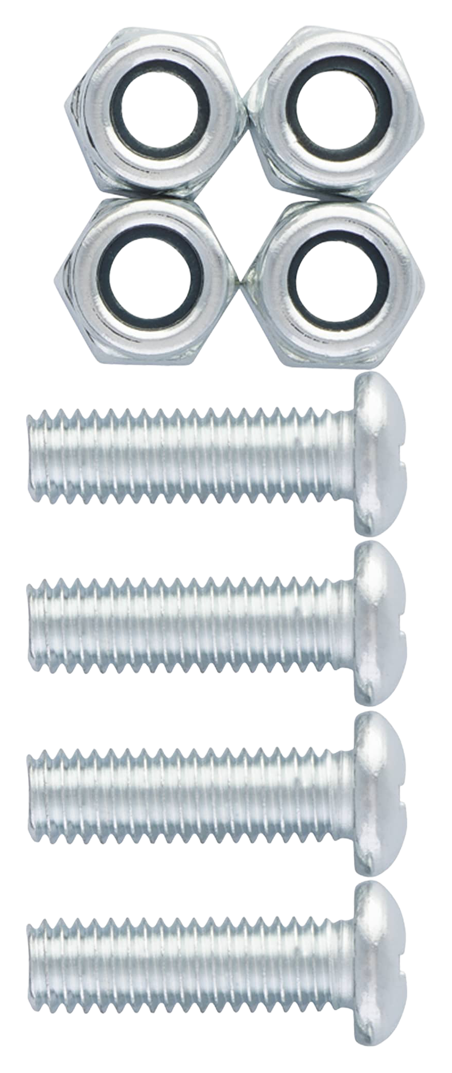Image of Cruiser Accessories Metric License Plate Fasteners - Chrome