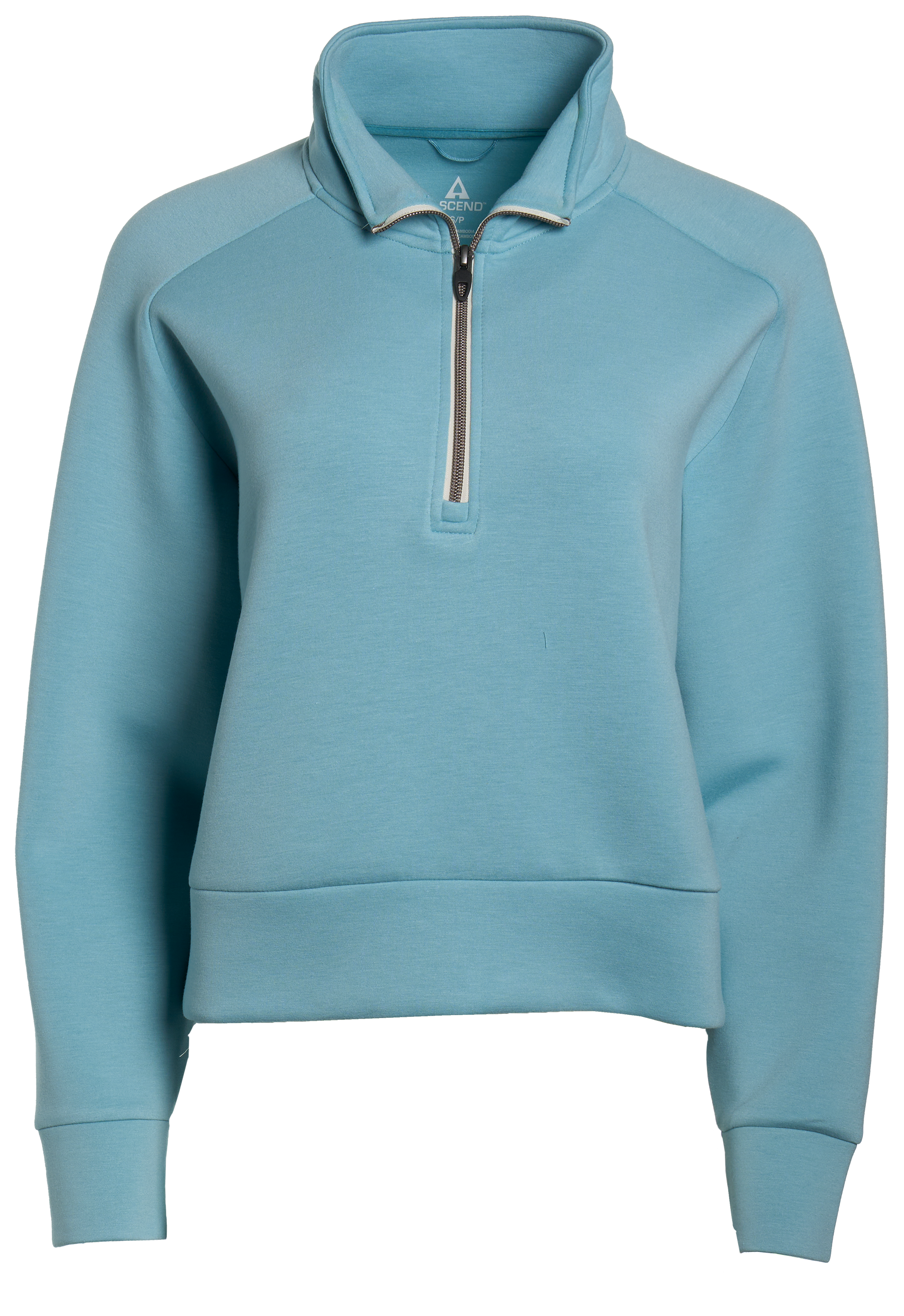 Image of Ascend Scuba Quarter-Zip Performance Pullover - Blue