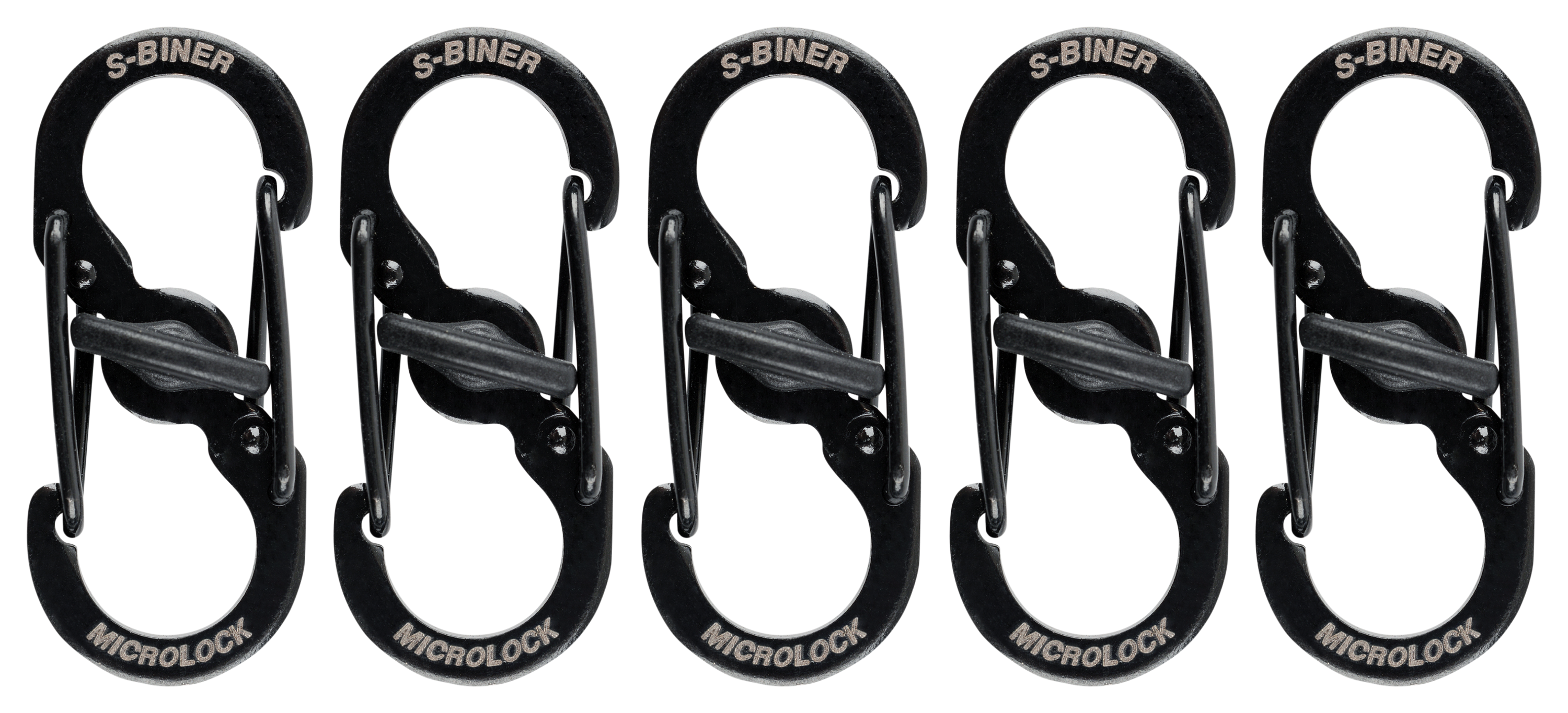 Image of Nite Ize S-Biner MicroLock Stainless Steel Dual Carabiner