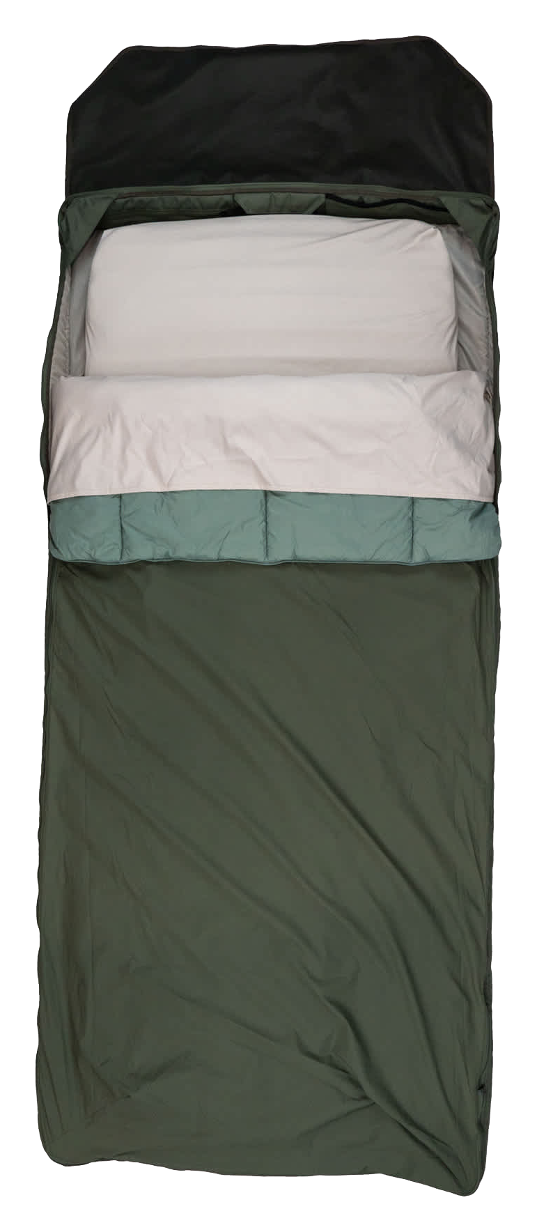 Image of "Born Outdoor Badger Bed Baja Bundle - Olive Green - 30"""