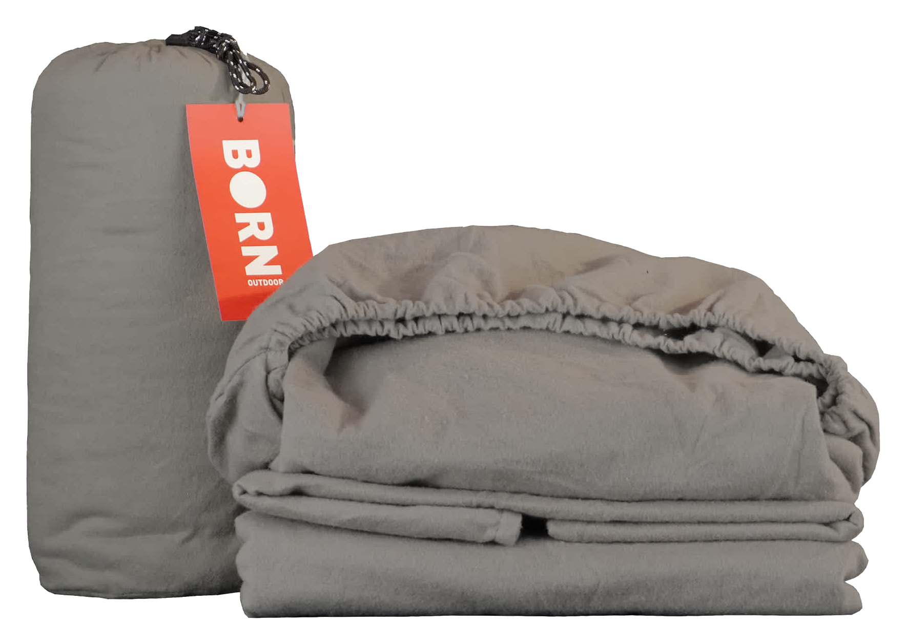 Image of Born Outdoor Cascade Flannel Sheets - Rock Ridge