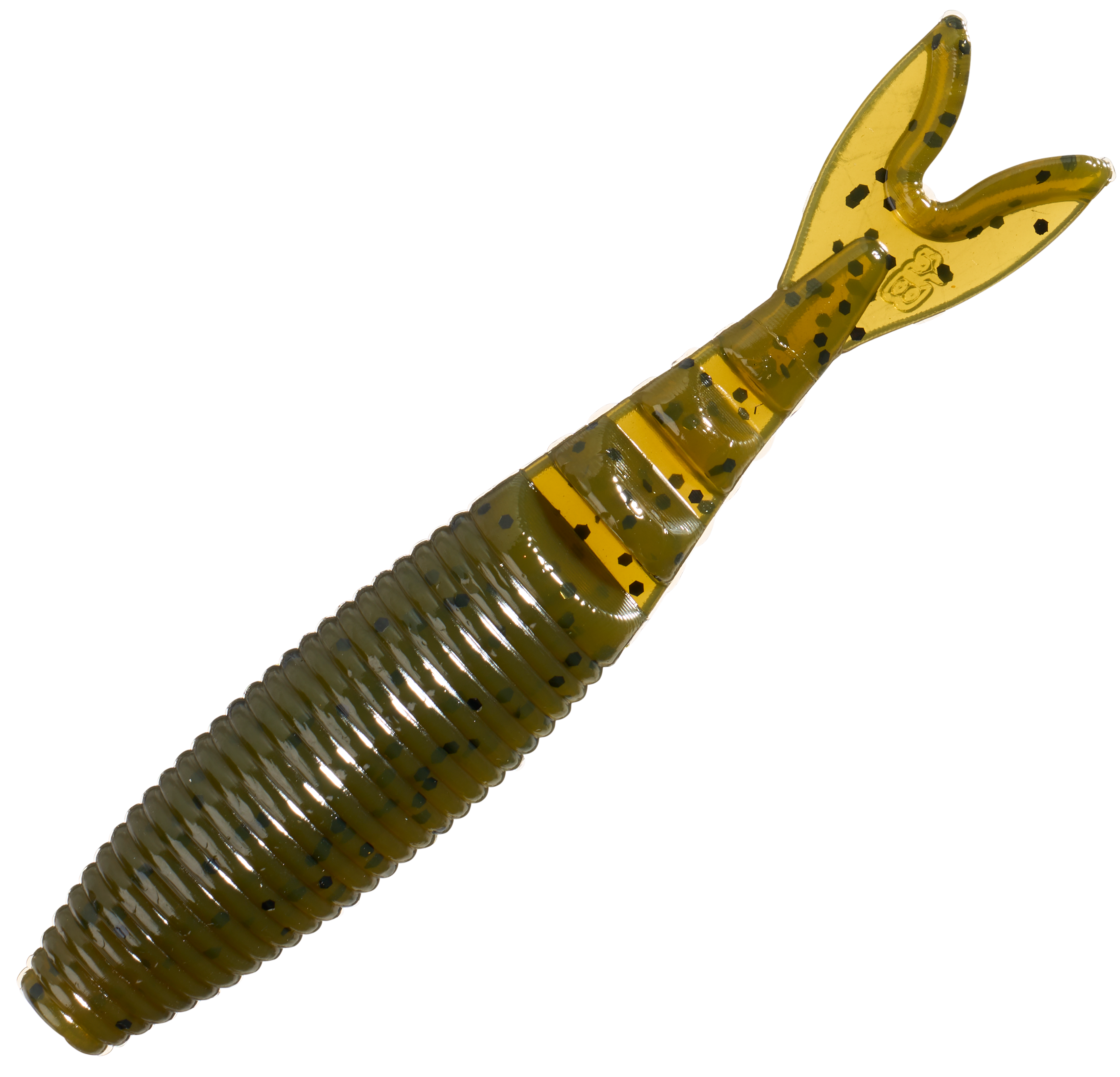 Image of Yamamoto Baits Zako Slim - Green Pumpkin Black Flake