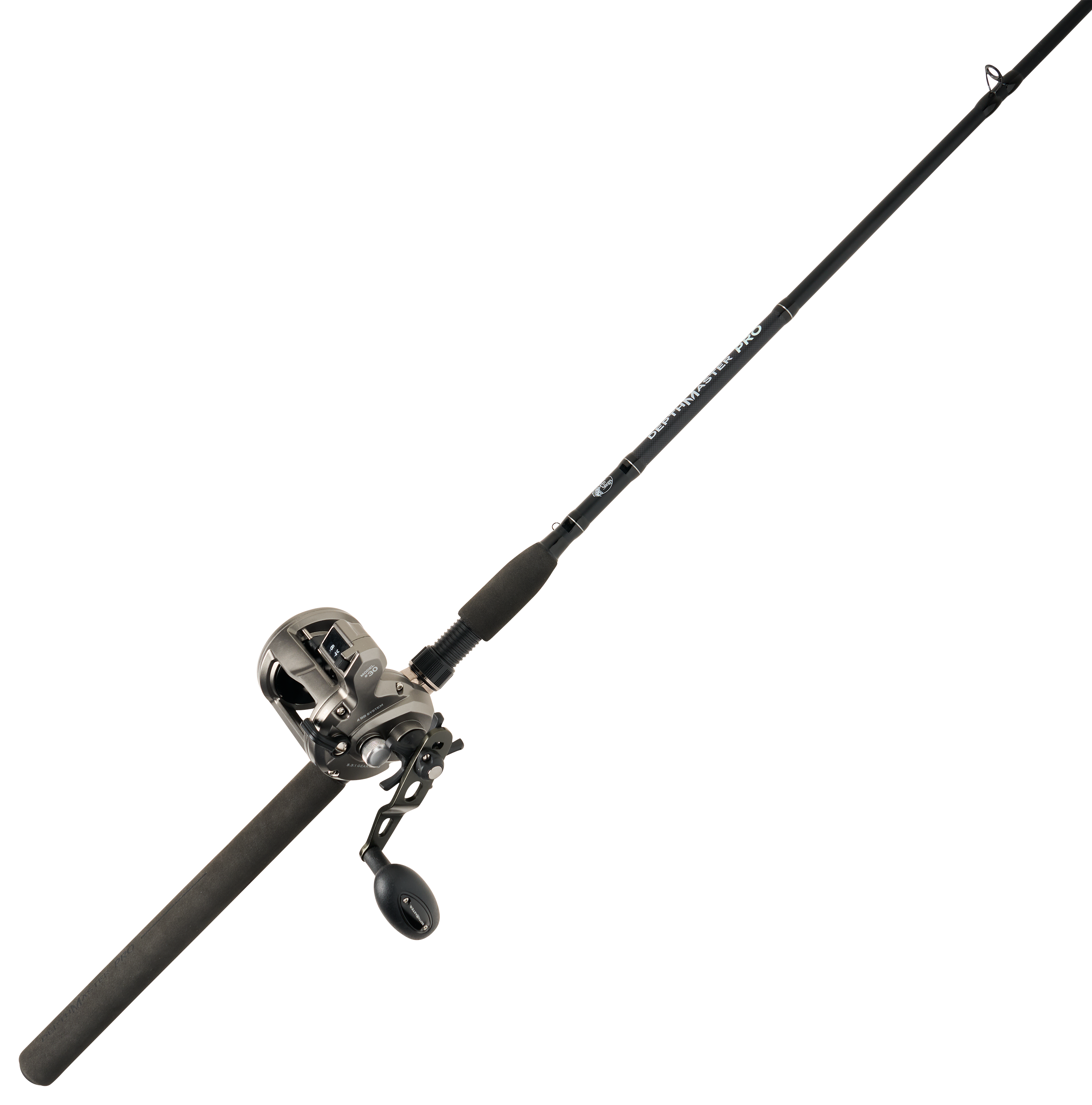 Image of Bass Pro Shops DepthMaster Pro Line Counter Combo - 9' - 5.3:1 - Planer Board
