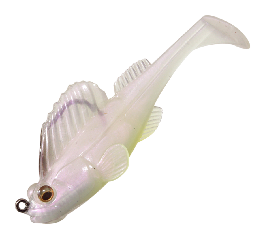Image of "Megabass Dark Sleeper Swimbait - Albino Pearl - 3"" - 1/2 oz."