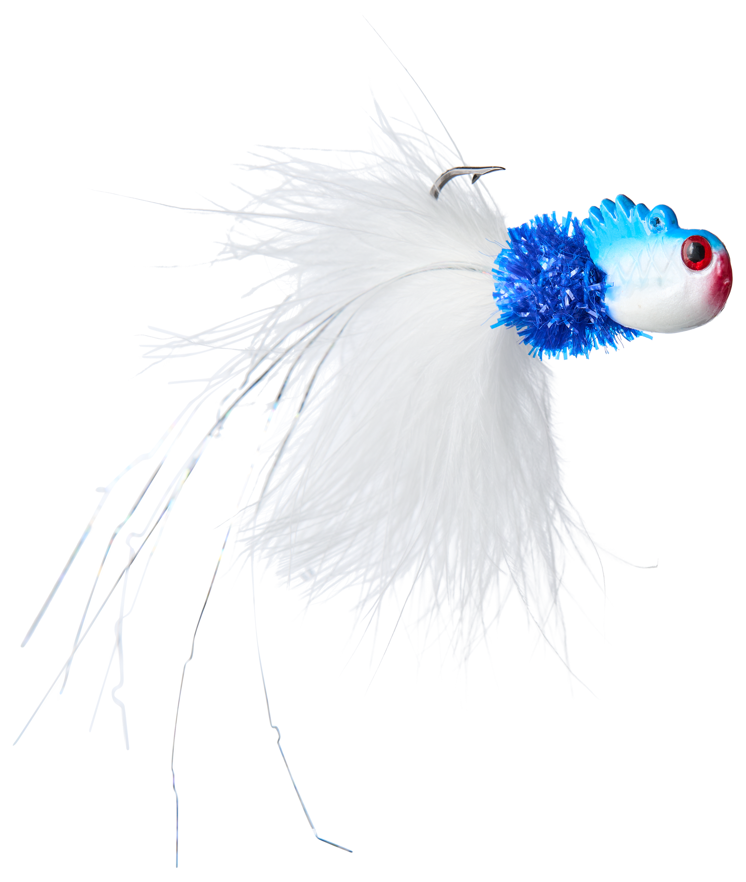 Image of 1Standard Minnow4 Hair Jig - Blue Silver - 1/8 oz.