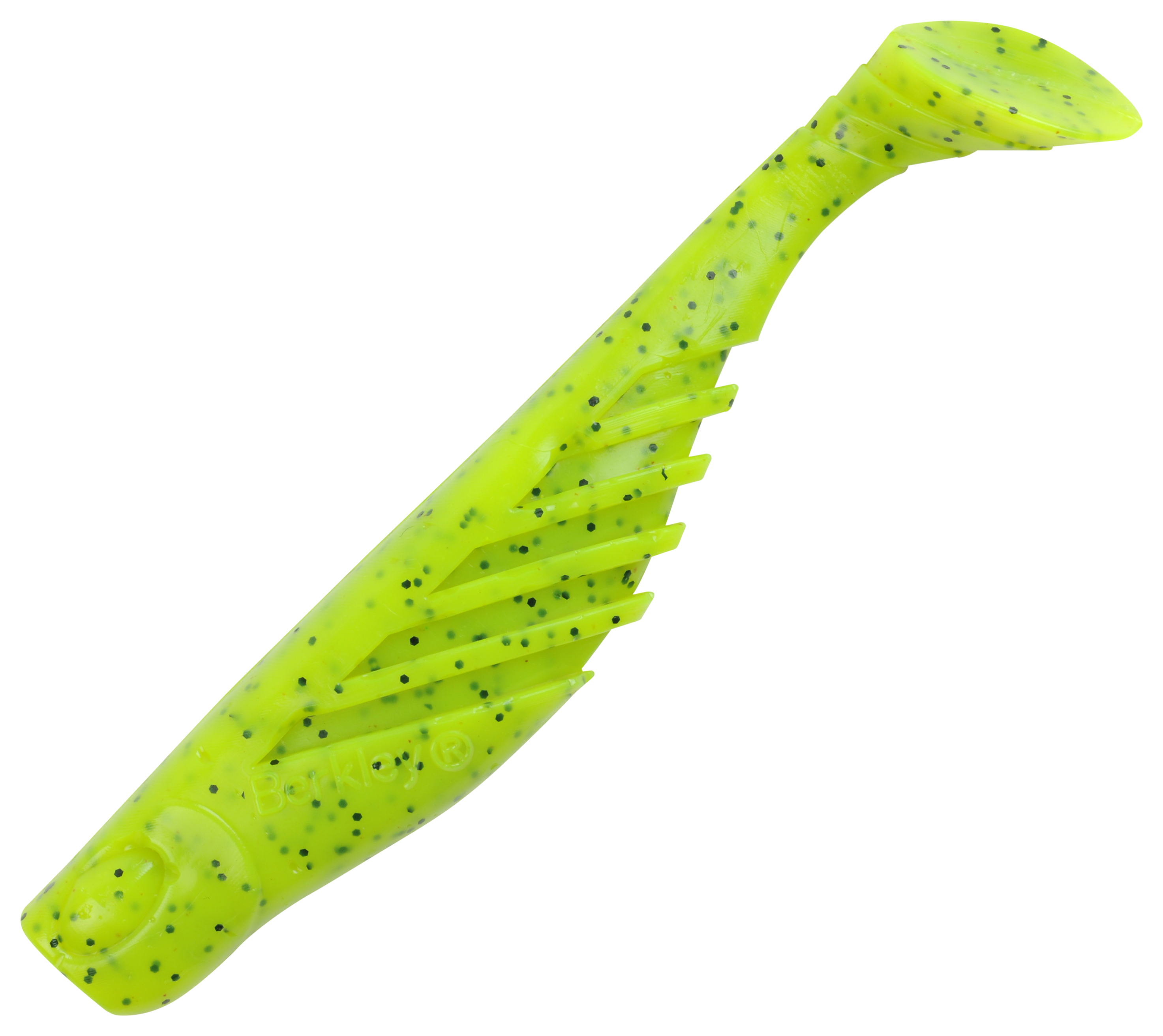 Image of "Berkley Gulp! Ripple Mullet - 4"" - Chartreuse Pepper"