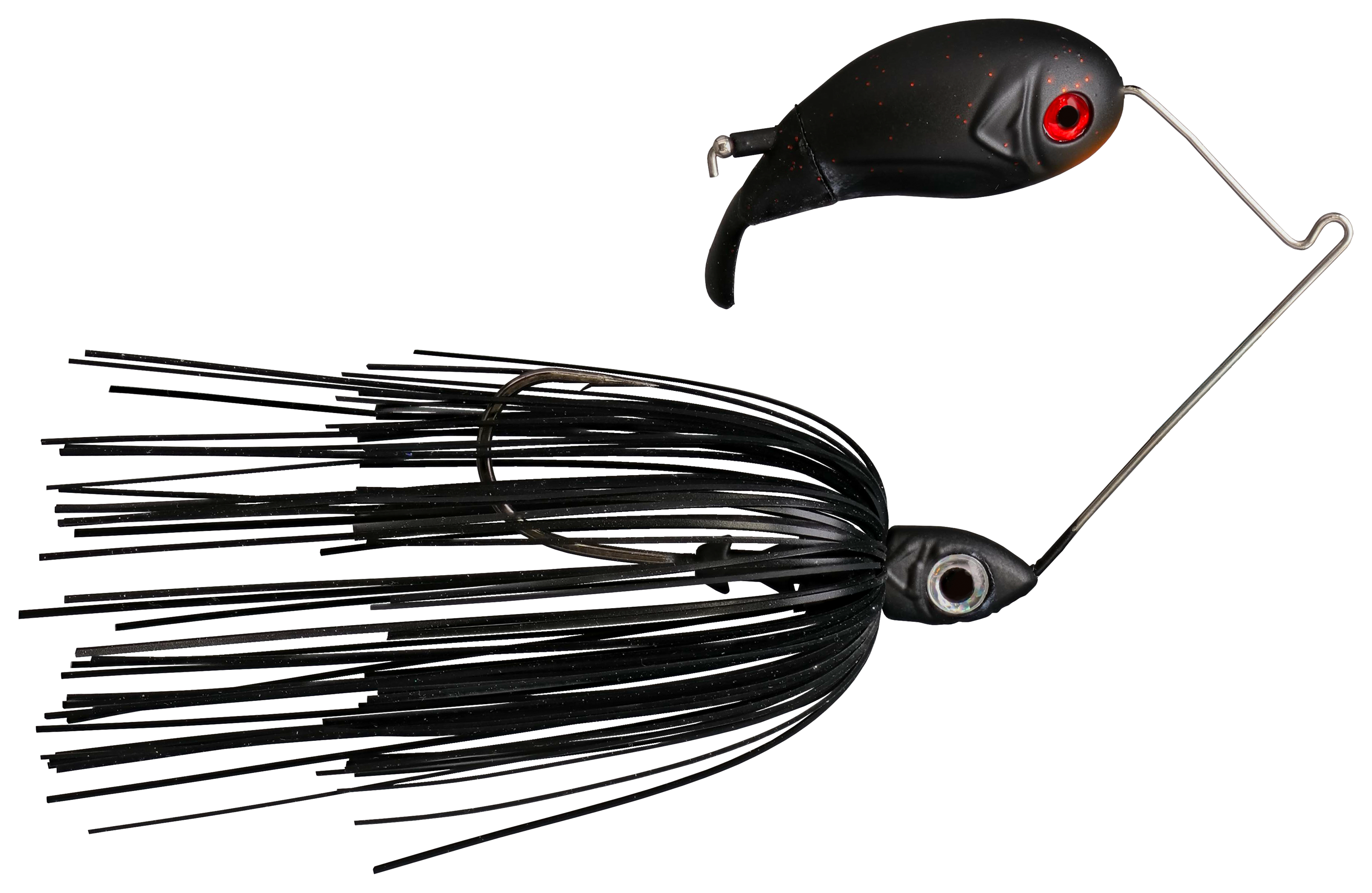 Image of Buckeye Lures Bubbler Blade - Black - 3/8 oz.