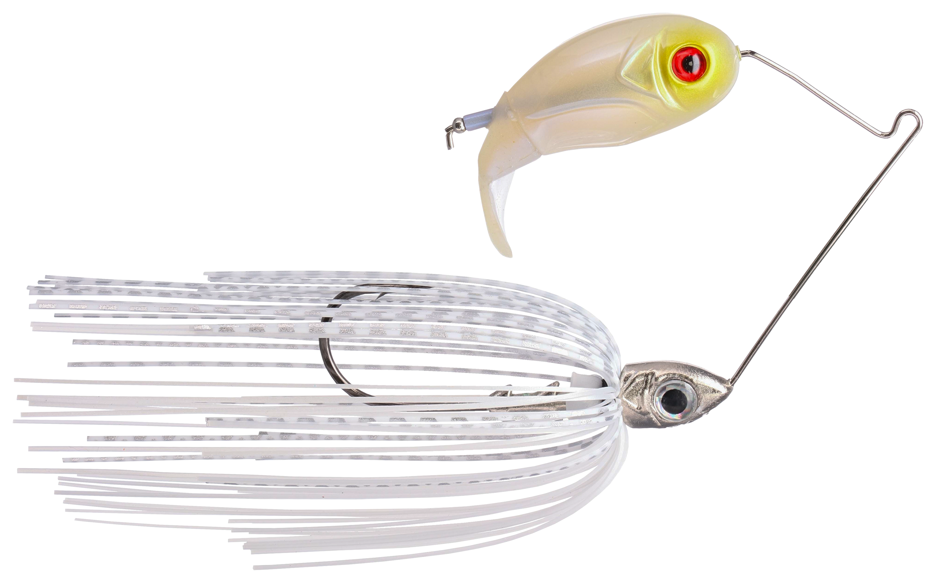 Image of Buckeye Lures Bubbler Blade - White - 3/8 oz.