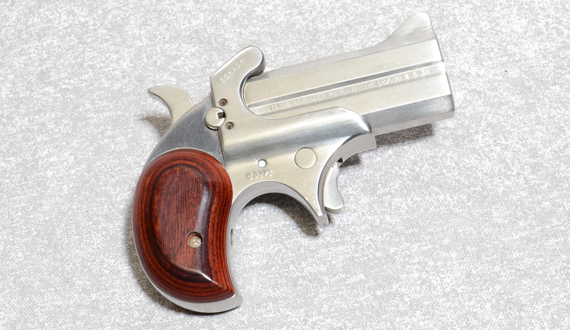 Image of "Bond Arms ""Cowboy Defender"", .45 Long Colt / .410 Gauge, 3 Inch Barrel, 1 1/4 lbs."