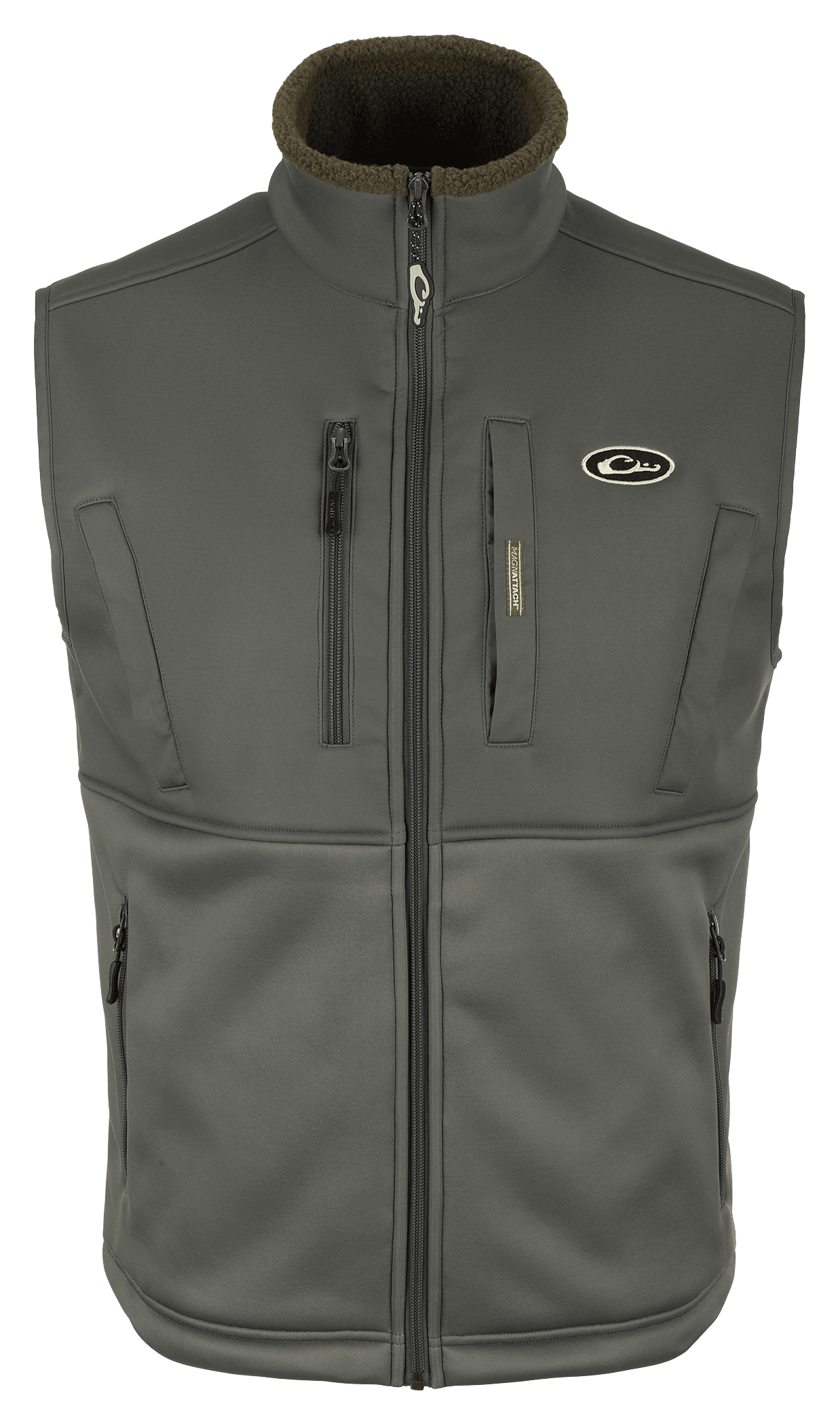 Image of Drake Waterfowl Hole Shot Vest - Dark Shadow Grey