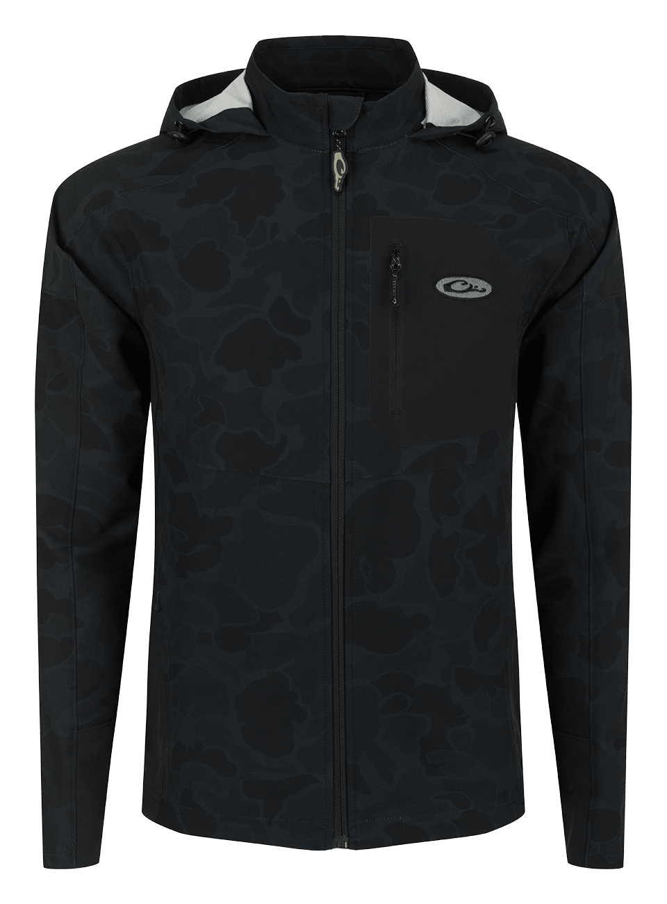 Image of Drake Rain Brake Lightweight Softshell Jacket - Old School Black - XL