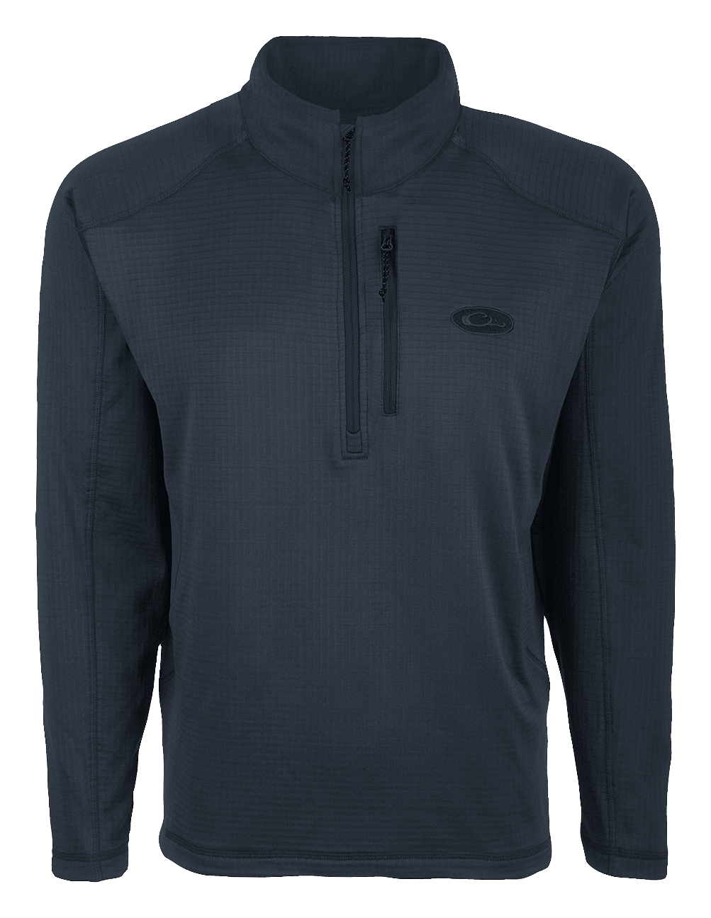 Image of Drake Waterfowl MST Breathelite 3.0 Half-Zip Long-Sleeve Pullover - Blue Night - S
