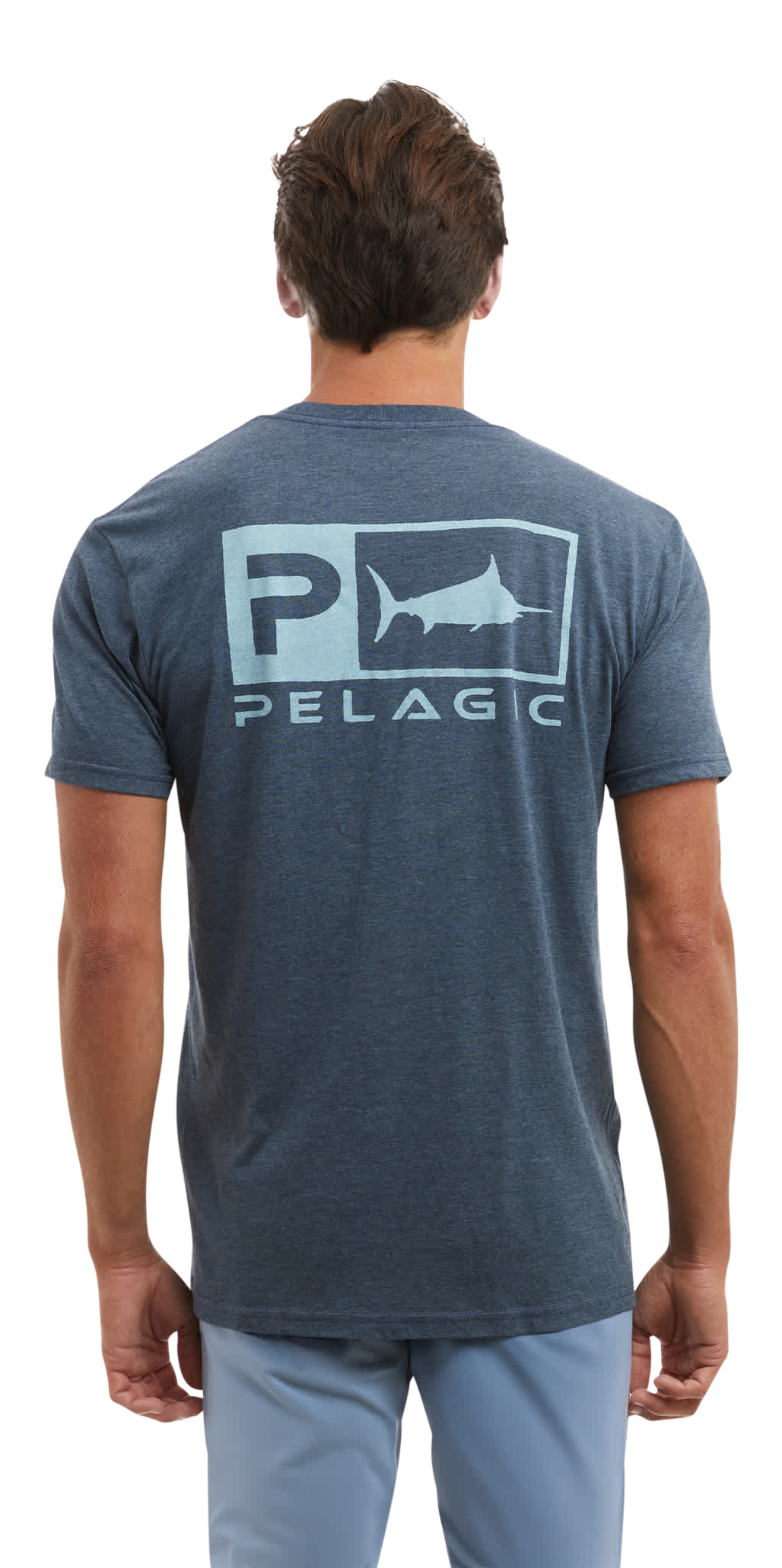 Image of Pelagic Rusted Icon Short-Sleeve T-Shirt - Petrol