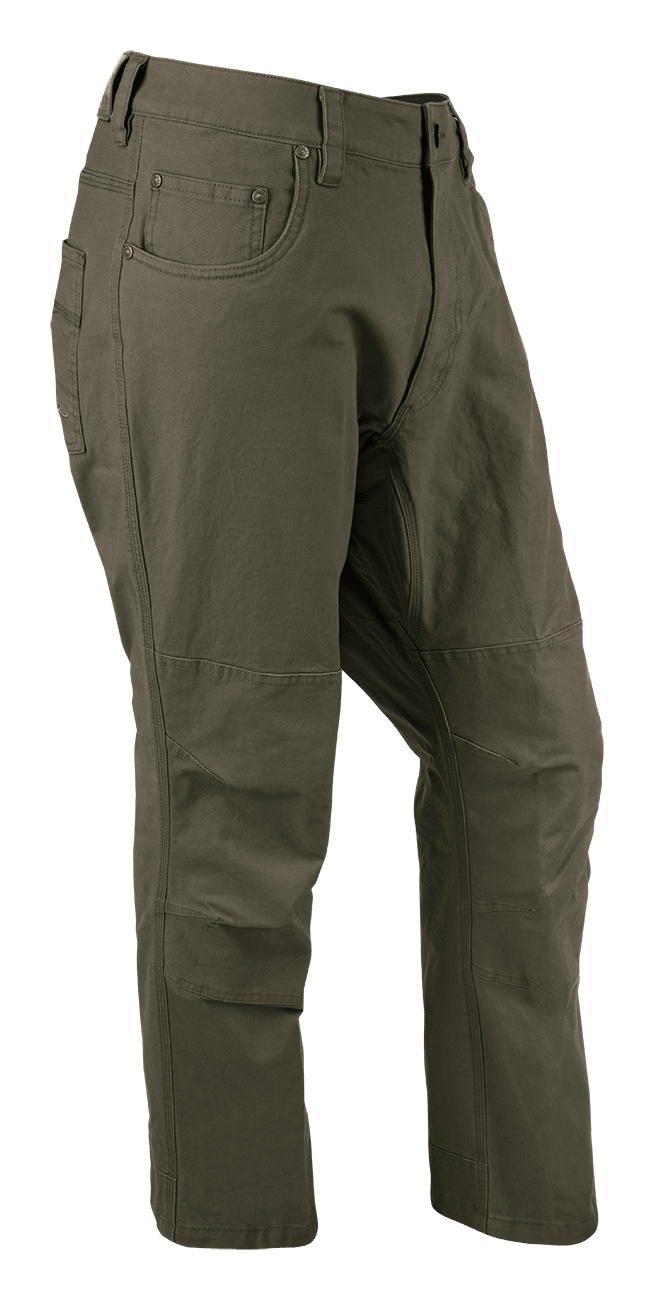 Image of Drake Waterfowl Stretch Canvas Pants - Kalamata Olive - 42x34