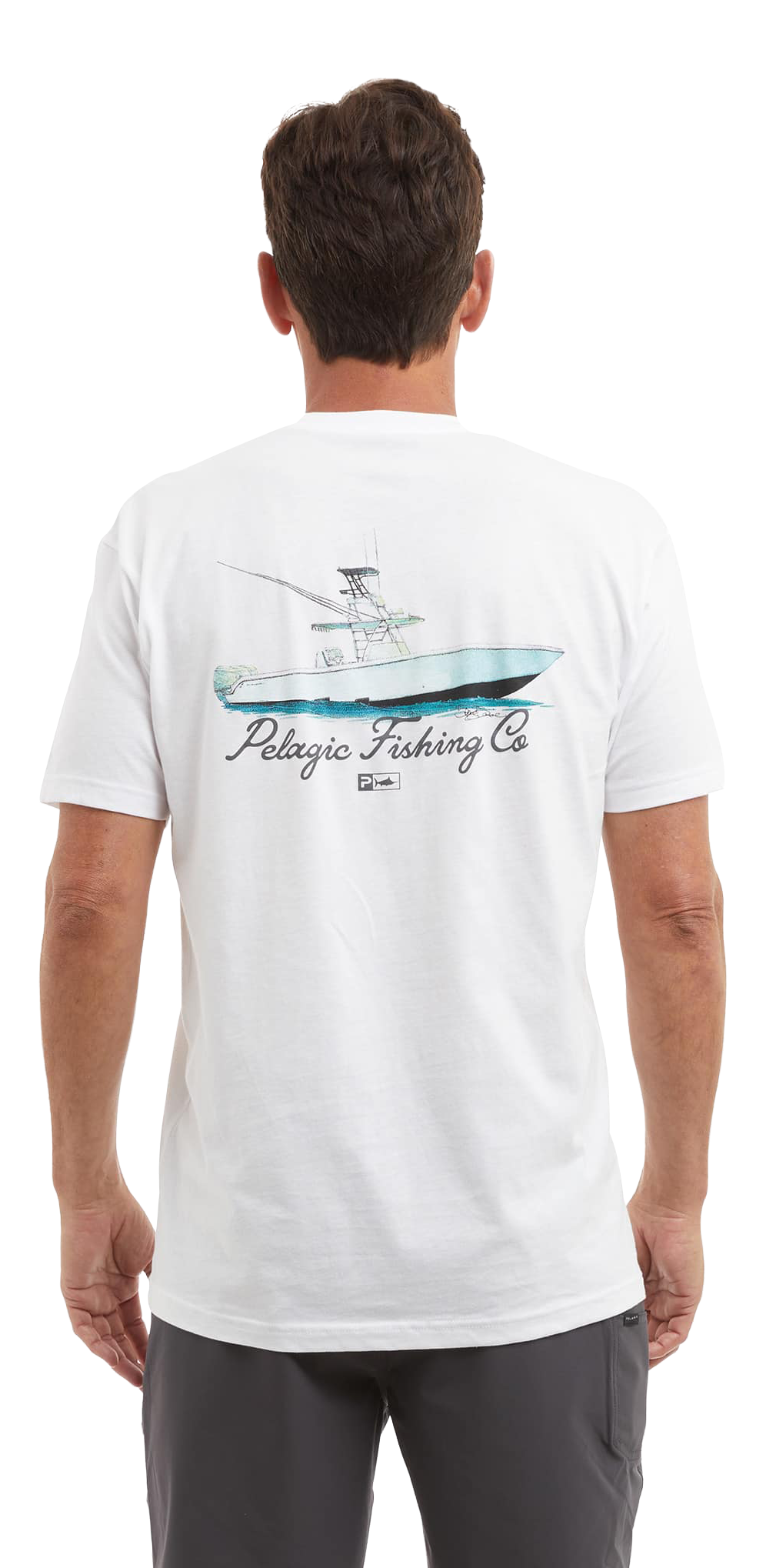 Image of Pelagic Goione Center Con Short-Sleeve T-Shirt