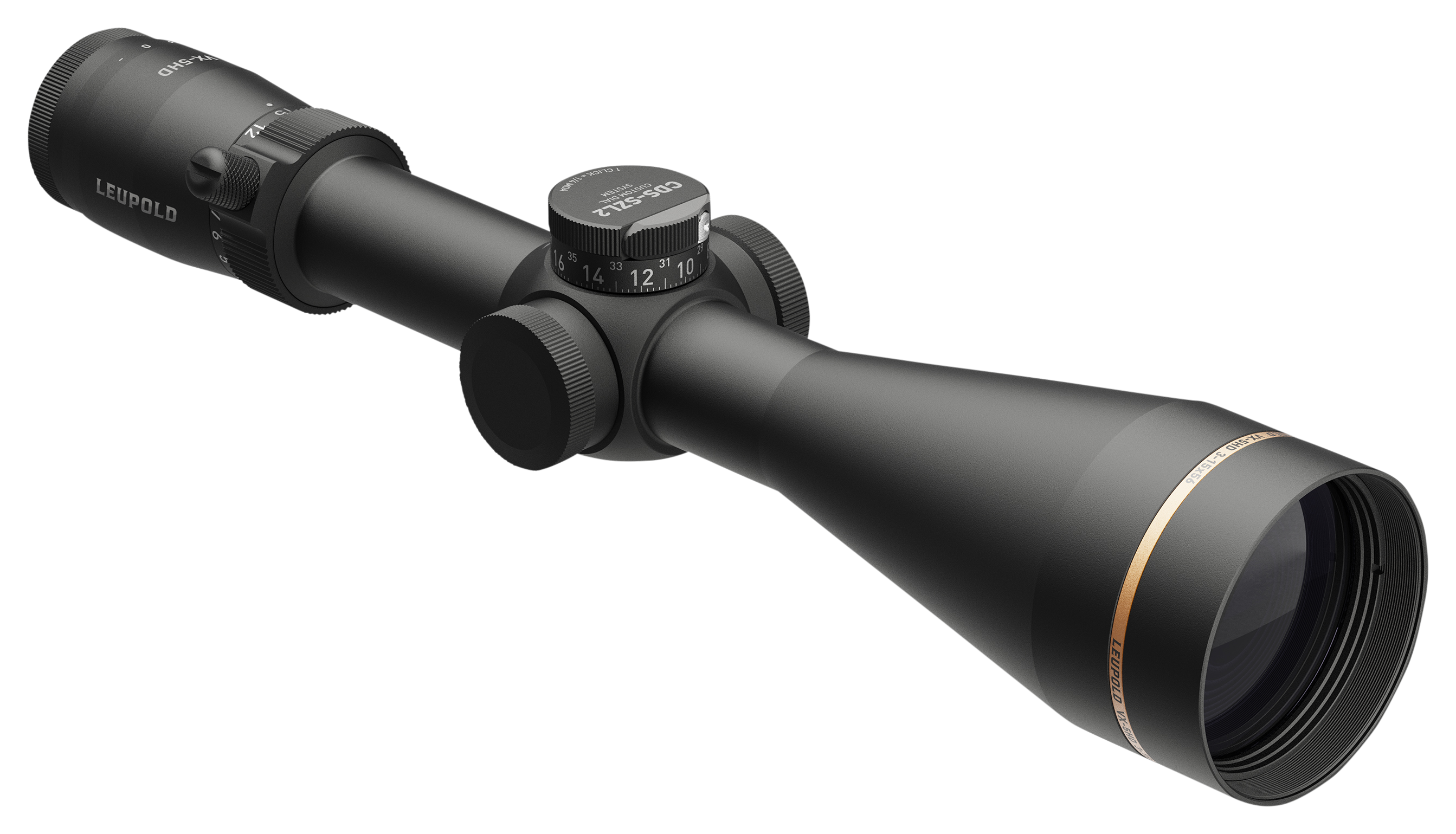 Image of Leupold VX-5HD Gen 2 CDS-SZL2 Rifle Scope - 3-15x56mm - FireDot Twilight Hunter (Illuminated)